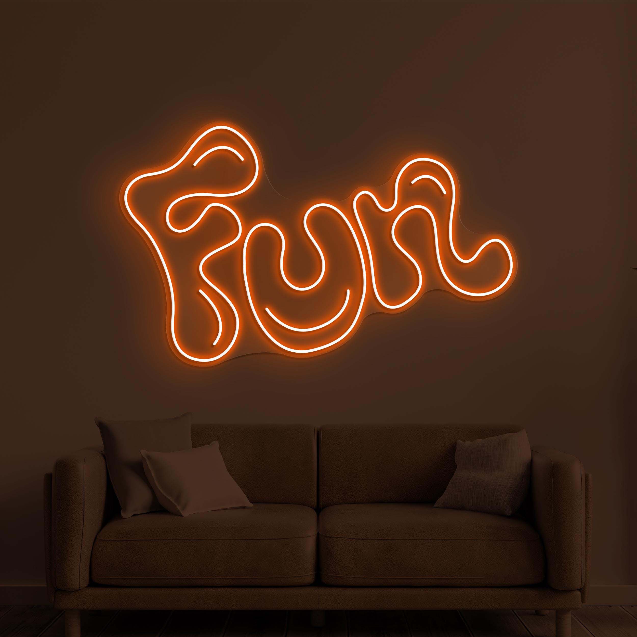 Fun Neon Sign, Fun LED Light, Party Wall Decor, Wedding Party Wall Art, Home, Room, Birthday & Party Decor, Personalized Fun Neon Sign, Gift