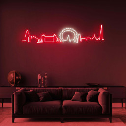 London City Neon Sign, London Skyline LED Light, London LED Neon Art, Custom City Skyline, City Led Light, Home Wall Decor, Office Wall Art