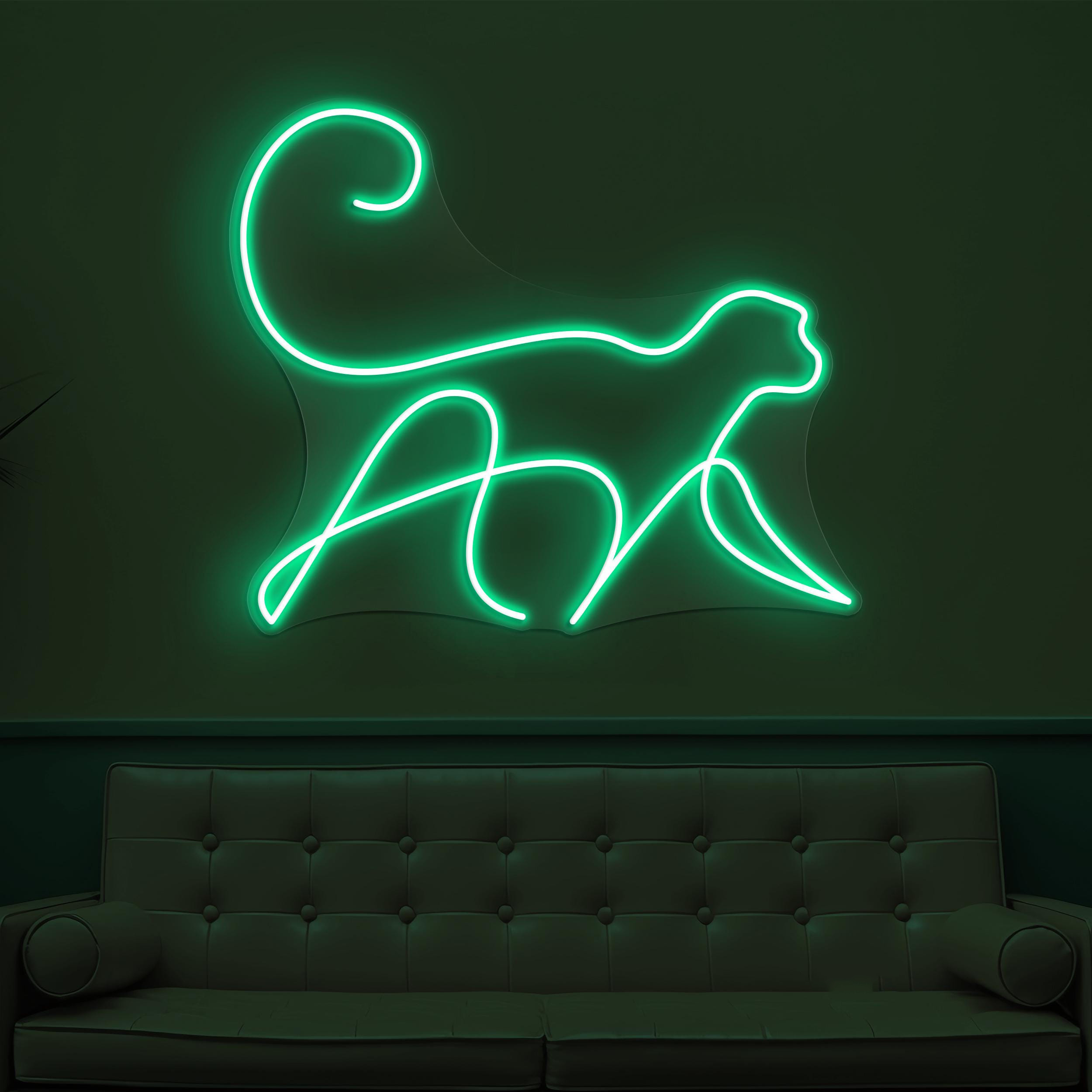 Monkey Neon Sign, Monkey LED Light, Cute Monkey LED Neon Art, Animal Shop Wall Decor, Jungle Neon Light, Zoo Wall Light, Kids Room Decor