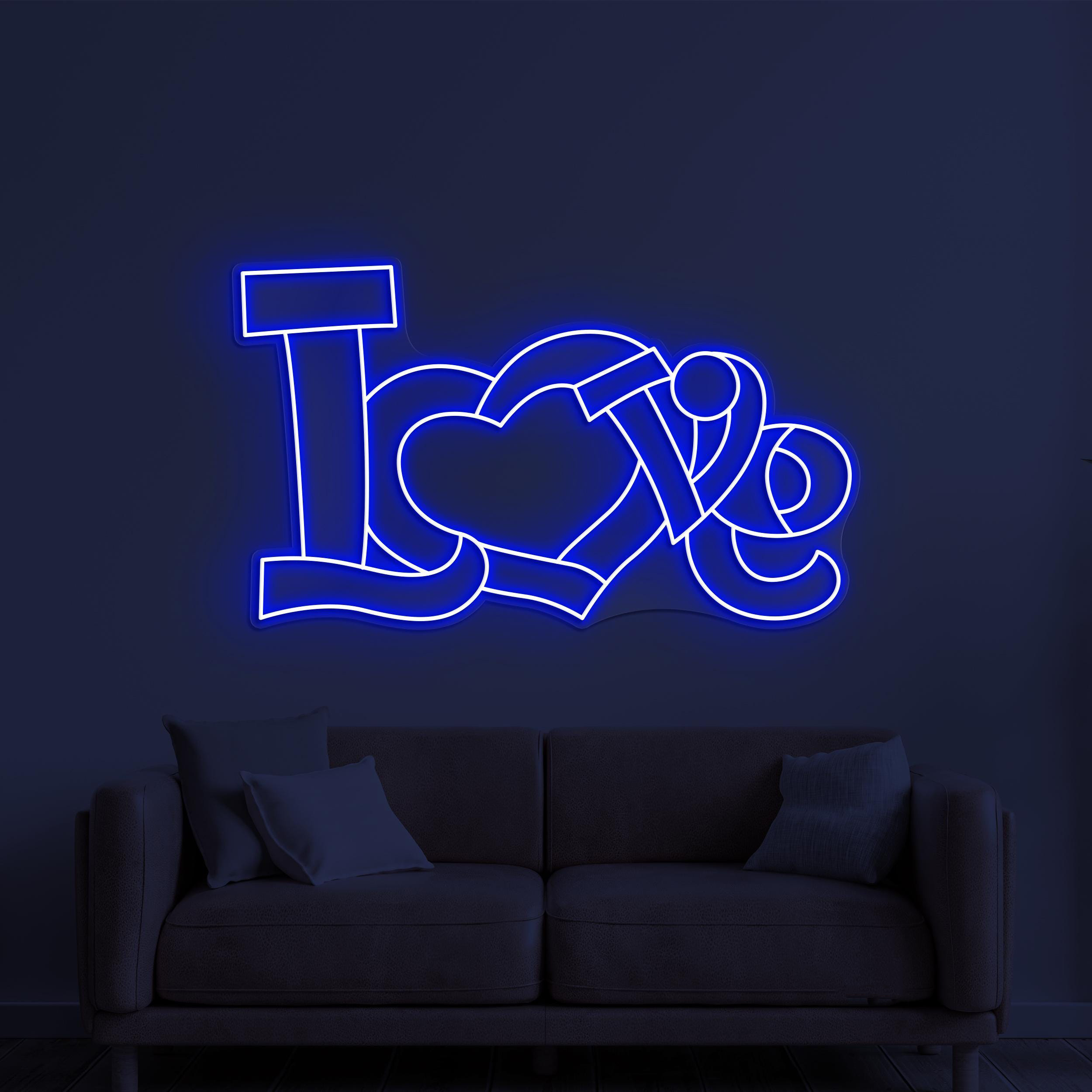 Love Neon Sign, Love LED Light, Love Logo Wall Art, Wedding Party Decor, Couple Neon Light, Romantic Neon Sign, Custom Neon Art, Couple Gift