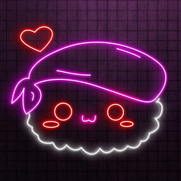 Sushi Neon Sign, Cute Sushi LED Light, Kawaii Food LED Light, Japanese Restaurant Decor, Cafe and Bar Neon Light, Sushi with Heart Neon Art