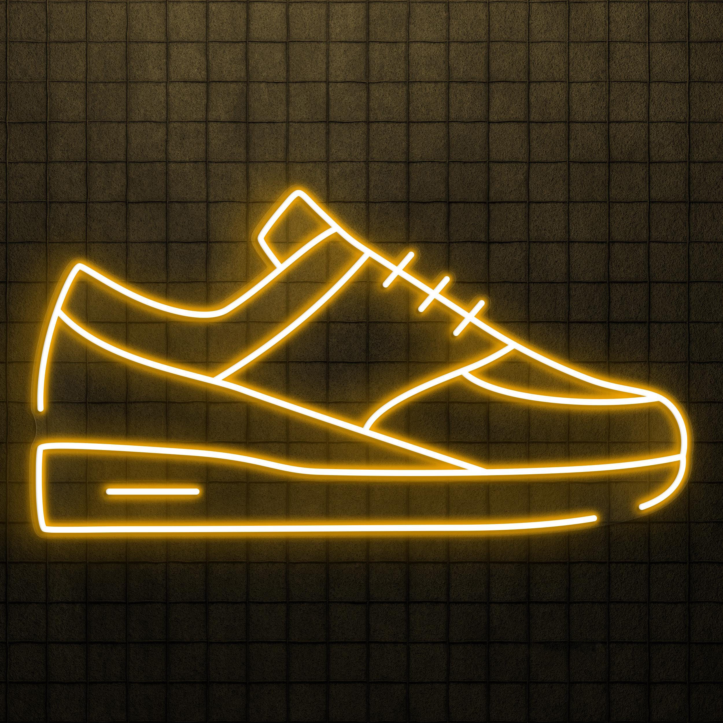 Sports Shoes Neon Sign, Sports Shoes LED Light, Sports Joger Shoe Wall Decor, Sneaker Wall Art, Boot Shop Neon Light, Cafe and Bar Decor
