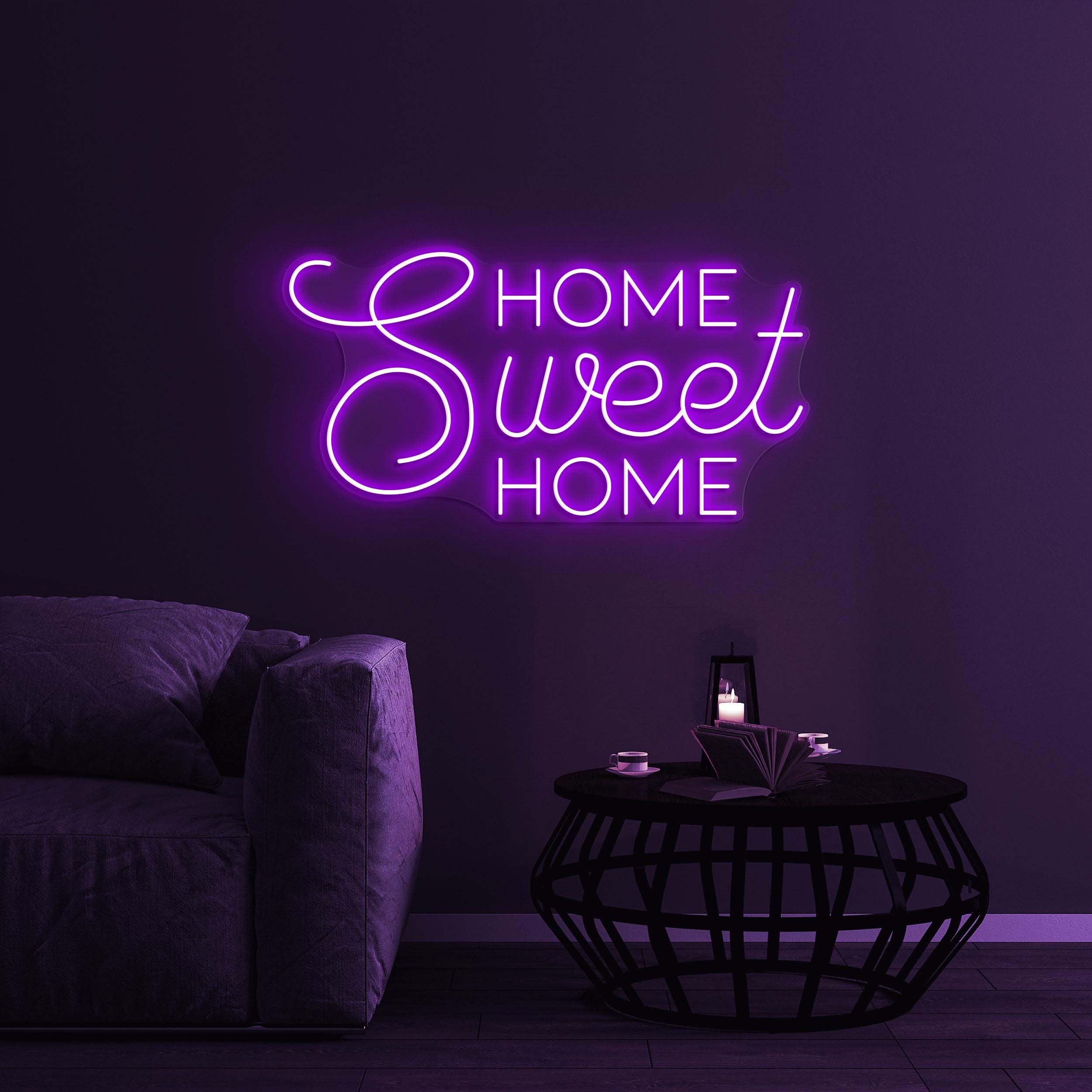 Home Sweet Home Neon Sign, Home Sweet Home LED Light, Sweet Home Wall Decor, Home, Bedroom, Party Decor, Housewarming Gift, Living Room Art