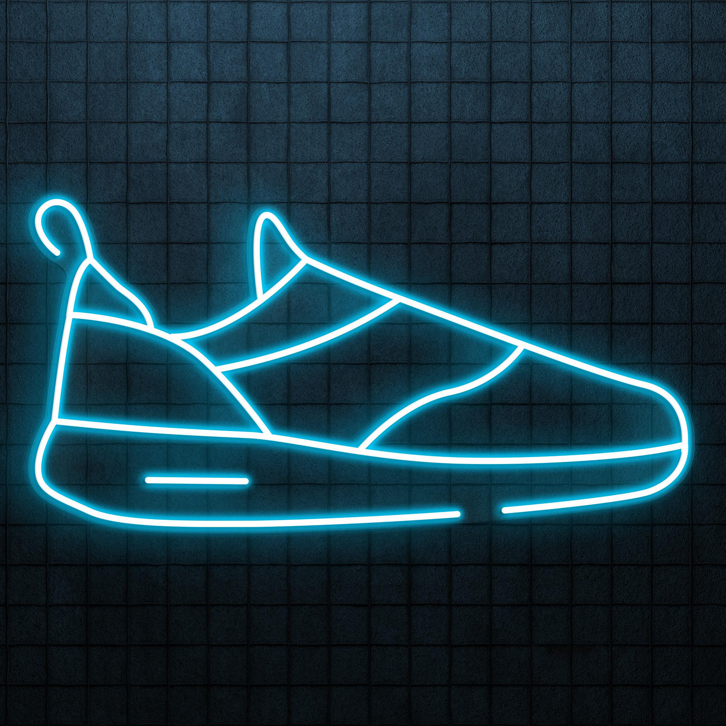 Sneaker Neon Sign, Sneaker LED Light, Gym Wall Decor, Home, Café, Restaurants and Bar Decor, Gym Boot Wall Art, Boot Shop Neon Light,