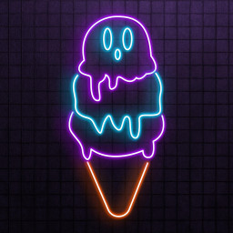 Ice Cream Neon Sign, Ice Cream LED Light, Emoji Ice Cream Wall Decor, Ice Cream Shop Wall Art, Kids Room Neon Light, Ice Cream Lover Gift