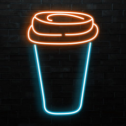 Coffee Cup Neon Sign, Coffee Cup LED Light, Coffee Glass Wall Decor, Restaurants Neon Light, Coffee Shop Wall Art, Gift For Coffee Lover's