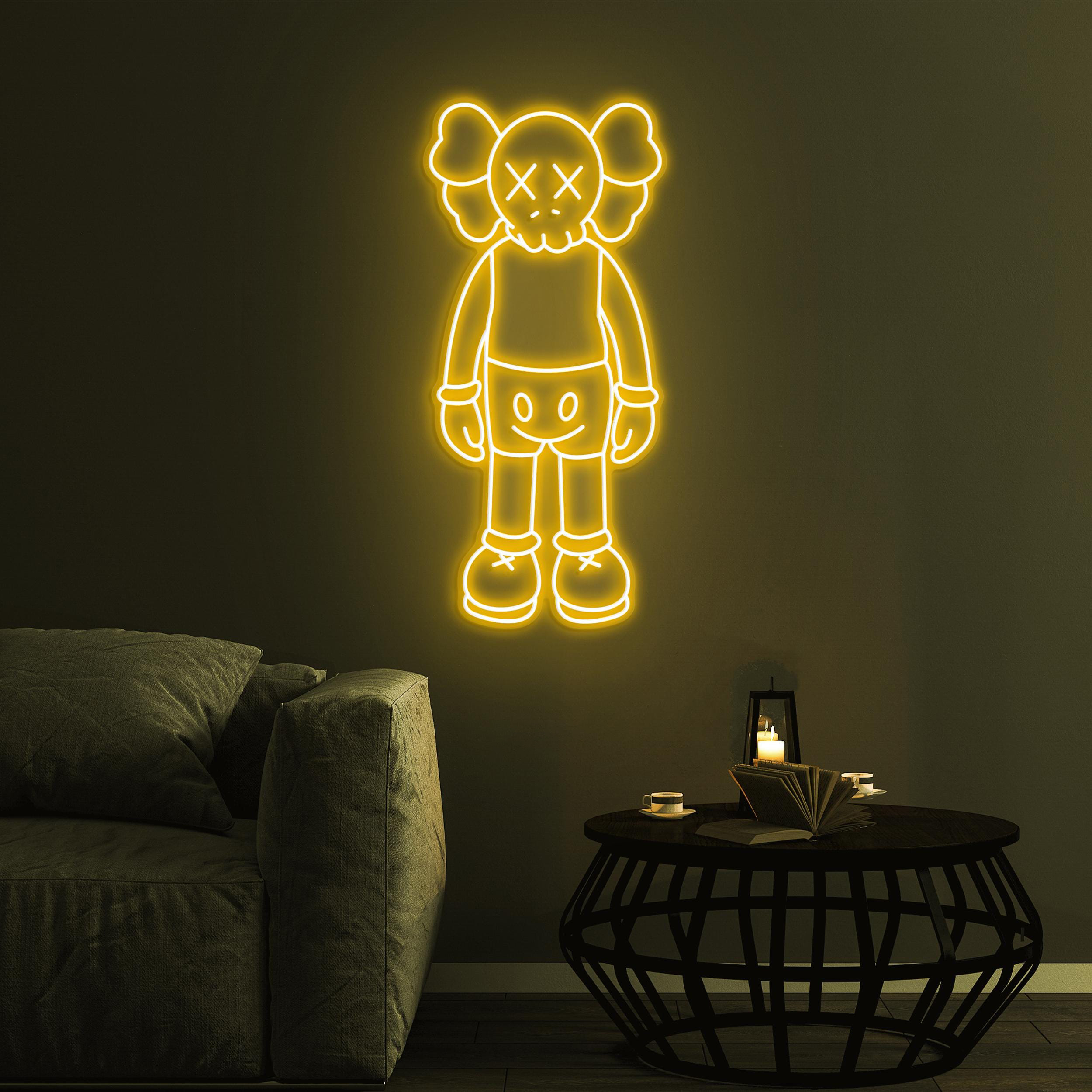 Street Kaw Neon Sign, Street Kaw LED Wall Light, Kaw Led Neon Art, Custom Kaw Art, Modern Street Sign for Home, Halloween & Party Wall Decor