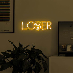 Loser Neon Sign, Lover LED Light, Gamer Wall Decor, Lover Wall Art, Personalized Neon Sign, Office Wall Light, Motivational Neon Light, Gift