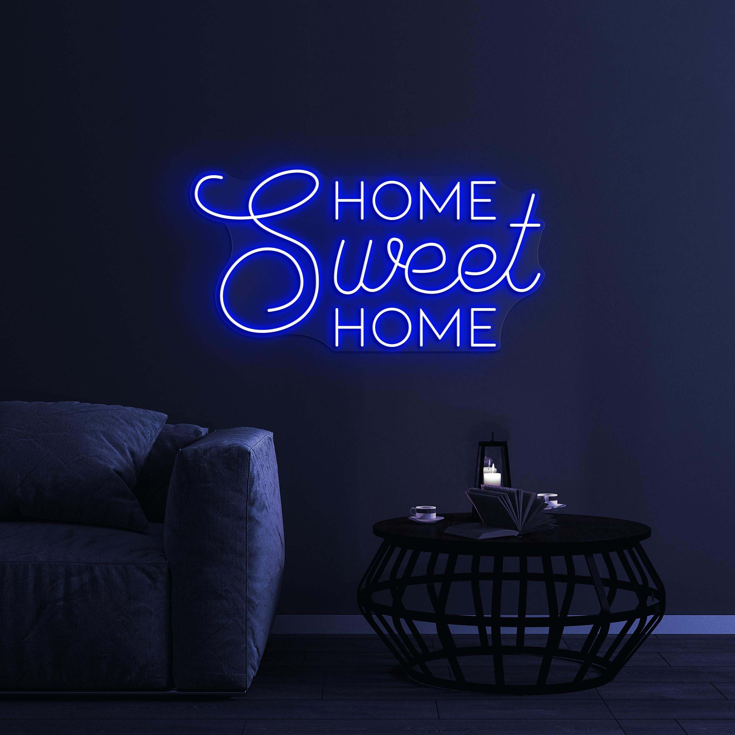Home Sweet Home Neon Sign, Home Sweet Home LED Light, Sweet Home Wall Decor, Home, Bedroom, Party Decor, Housewarming Gift, Living Room Art