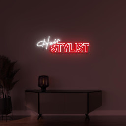 Hair Stylist Neon Sign, Hair Stylist LED Light, Hair Saloon Neon Decor, Barber Shop Wall Art, Beauty Salon Wall Decor, Hair Dressing Sign