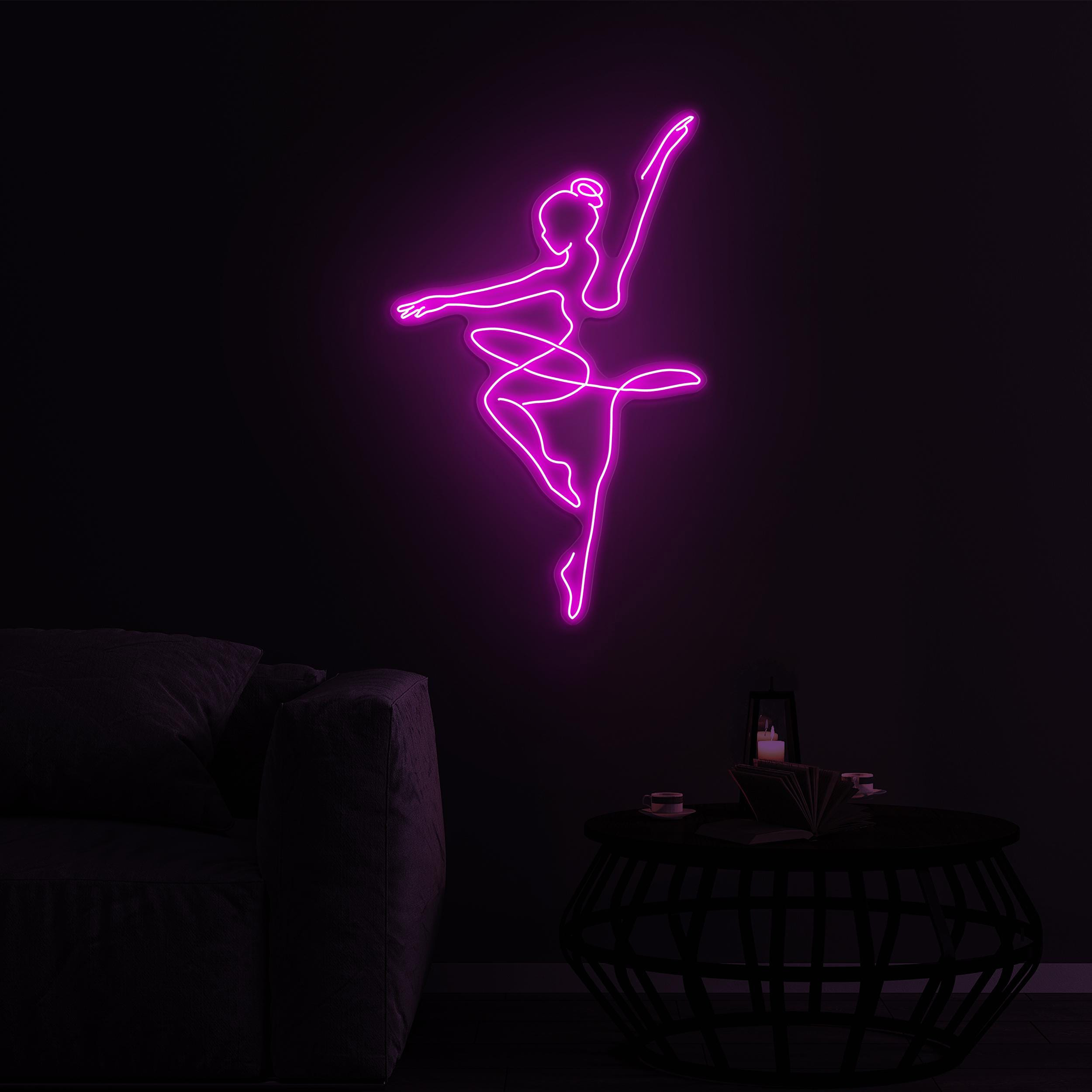 Girl Dance Neon Sign, Ballet Dance Girl Light, Girl Dance LED Art, Dance Studio Decor, Dancer Neon Sign, Home Wall Decor, Dance Lover Sign