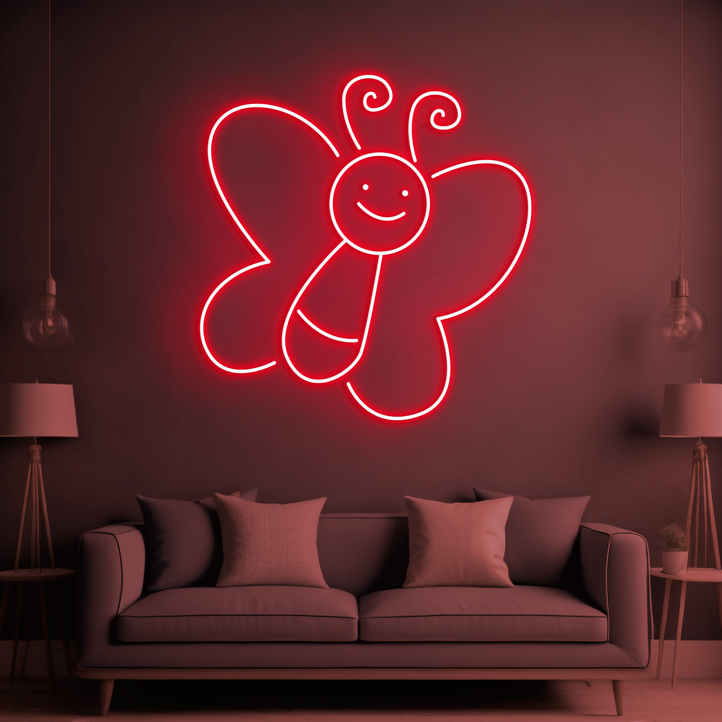 Butterfly Neon Signs, Butterfly Neon Light, Butterfly Night Lights, Butterfly Neon Art Sign,Decor for Kids' Rooms, Butterfly Wall Art, Gifts