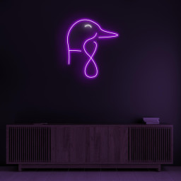 Duck Neon Sign, Duck LED Light, Cute Duck Wall Art, Bird Shop Wall Decor, Nursery Room Neon Art, Personalized Neon Sign, Home Wall Decor