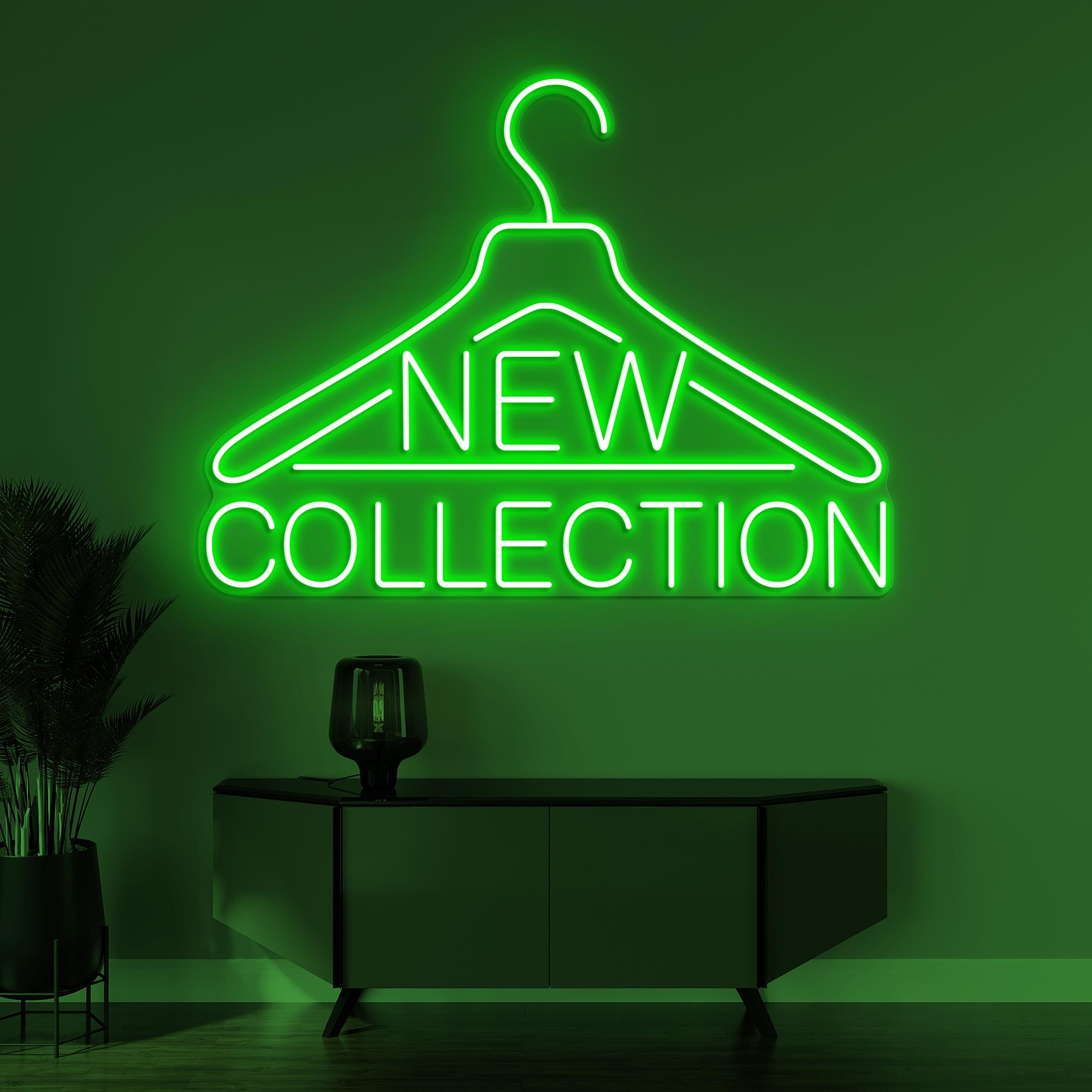 New Collection Neon Sign, New Collection LED Light, Fashion Wall Decor, Hanger Neon Art, New Arrivals Led Sign, Boutique Neon Wall Decor