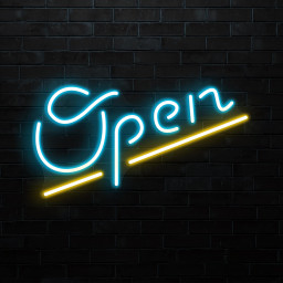 Open Neon Sign, Open LED Light, Business Hours Wall Decor, Club, Bar Pub, Cafe and Store Wall Art, Open Display Neon Sign, Led Wall Light