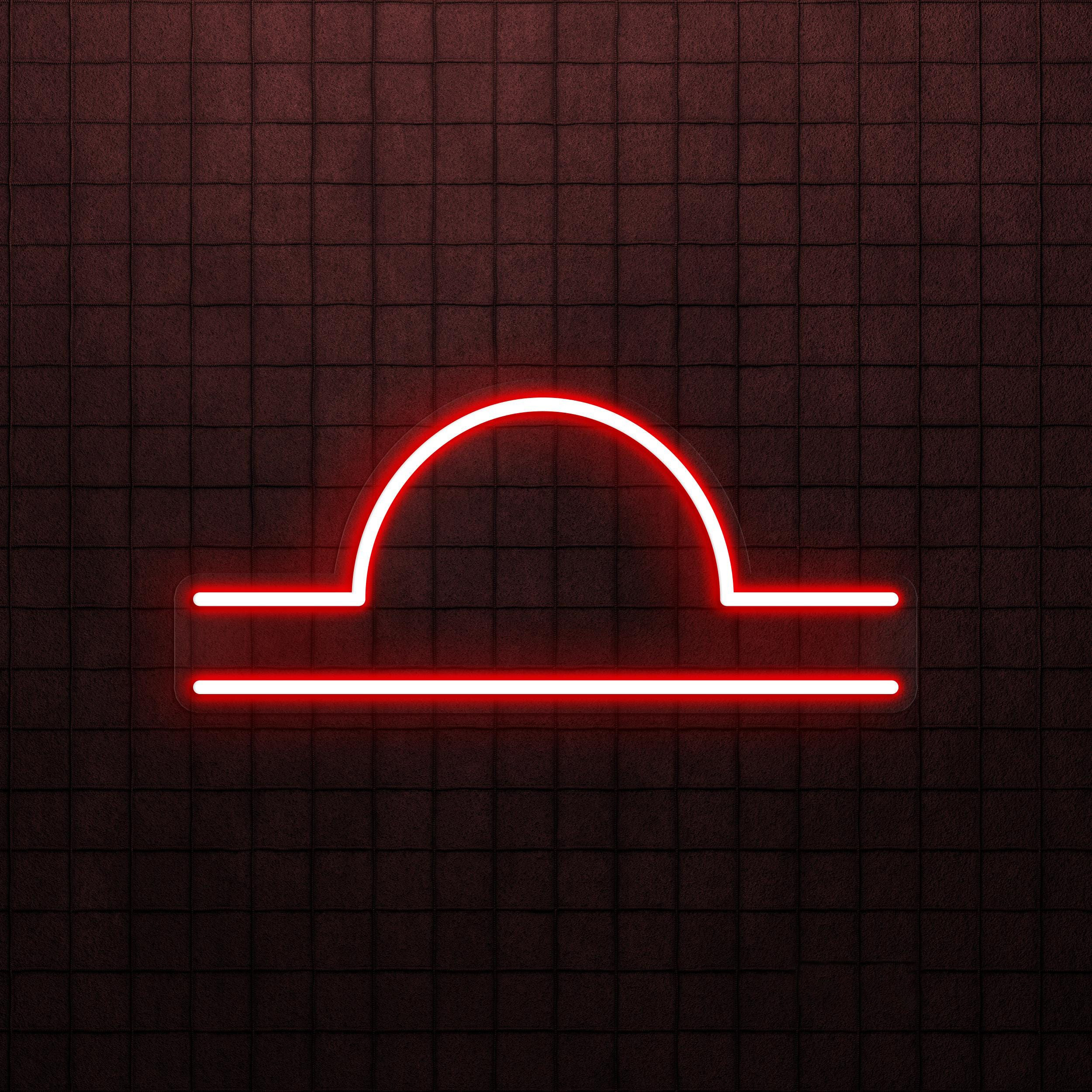 Libra Neon Sign, Libra LED Light, Astrology Wall Decor, Minimalist Zodiac Horoscope LED Sign, Decor for Cafe, Bar & Studio, Home Wall Decor