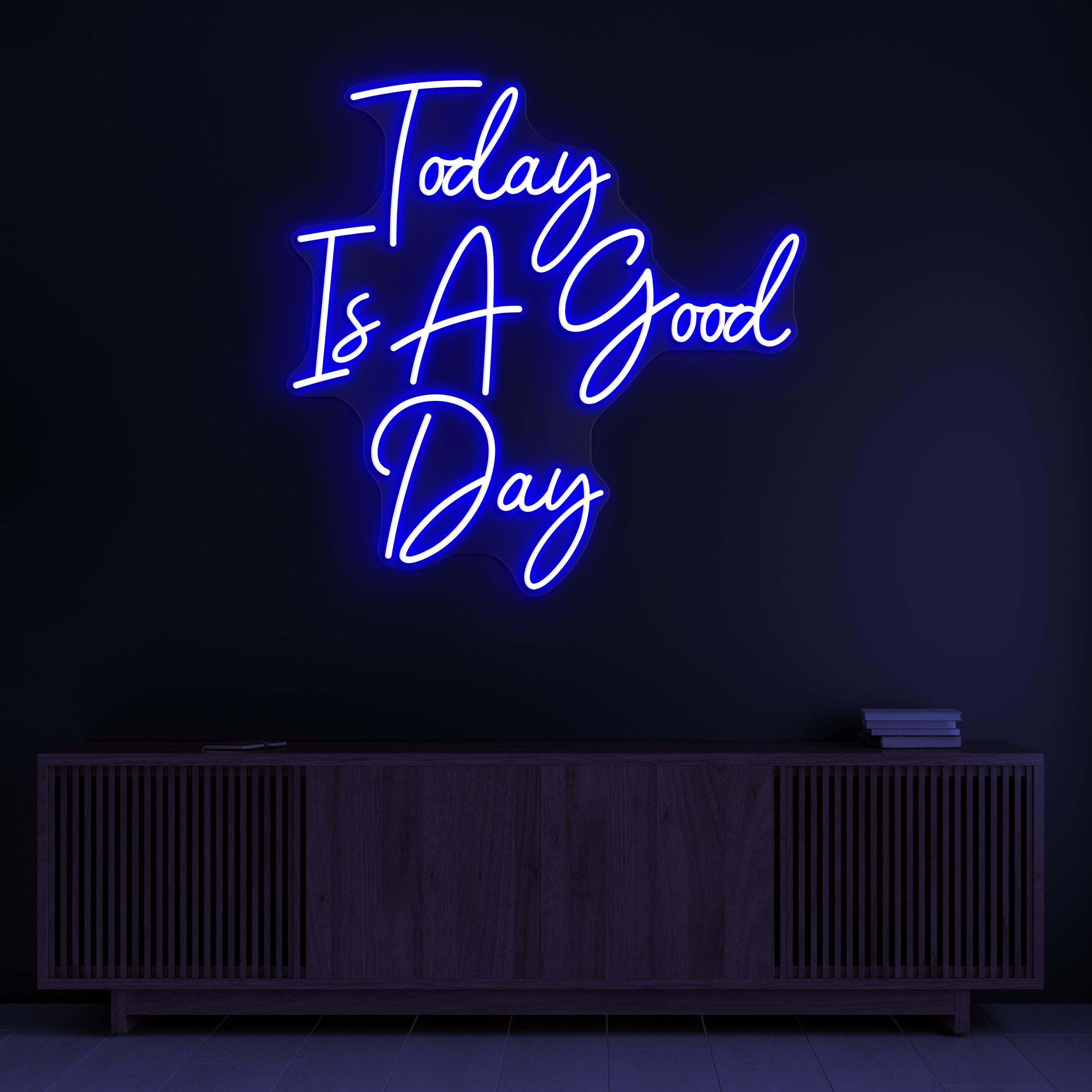 Today Is A Good Day Neon Sign, Today Is A Good Day LED Sign, Party Wall Decor, Home Wall Light, Positive Quote Led Sign, Wedding Party Decor