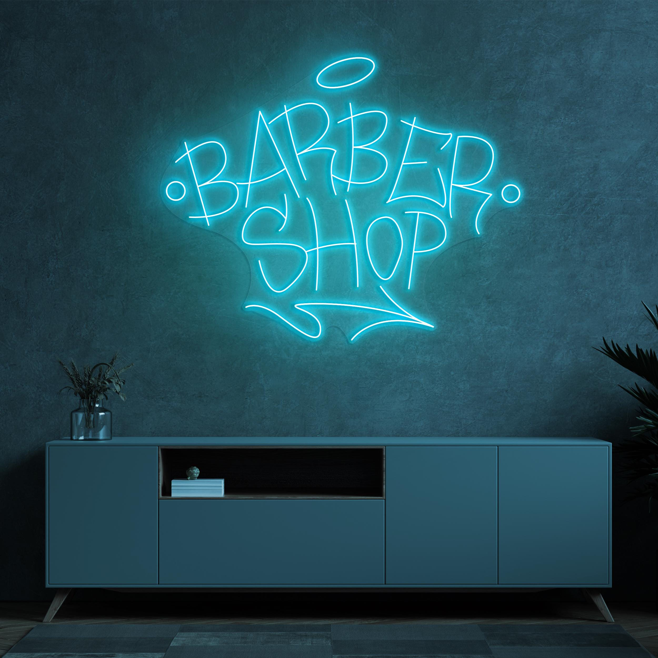 Barber Shop Neon Sign, Barber Shop LED Light, Beauty Bar Decor Sign, Barber Shop Wall Art, Custom LED Sign, Decor for Barber Shop & Salon