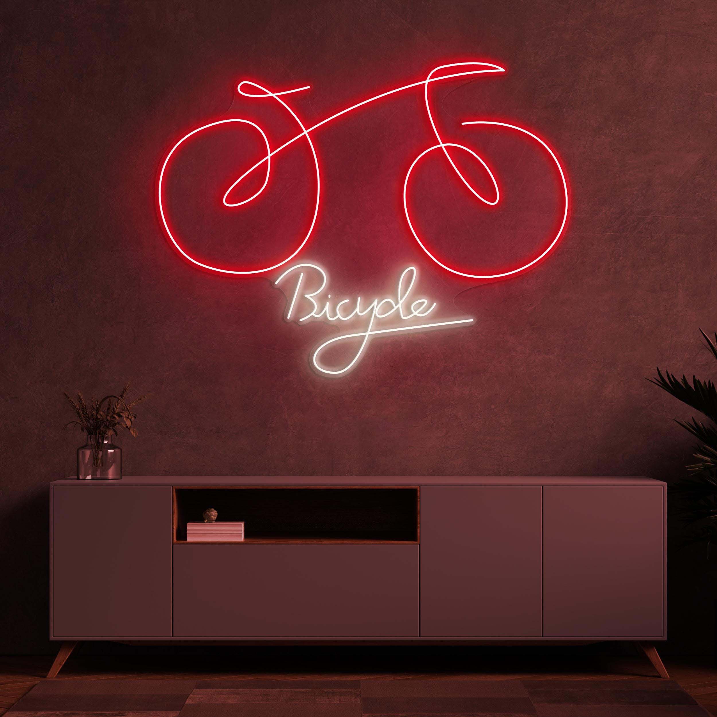Bicycle Neon Sign, Bicycle LED sign, Bicycle LED Art, Garage neon sign, Mountain Bike Wall Art, Mancave LED Light, Decor for Kids room, Shop