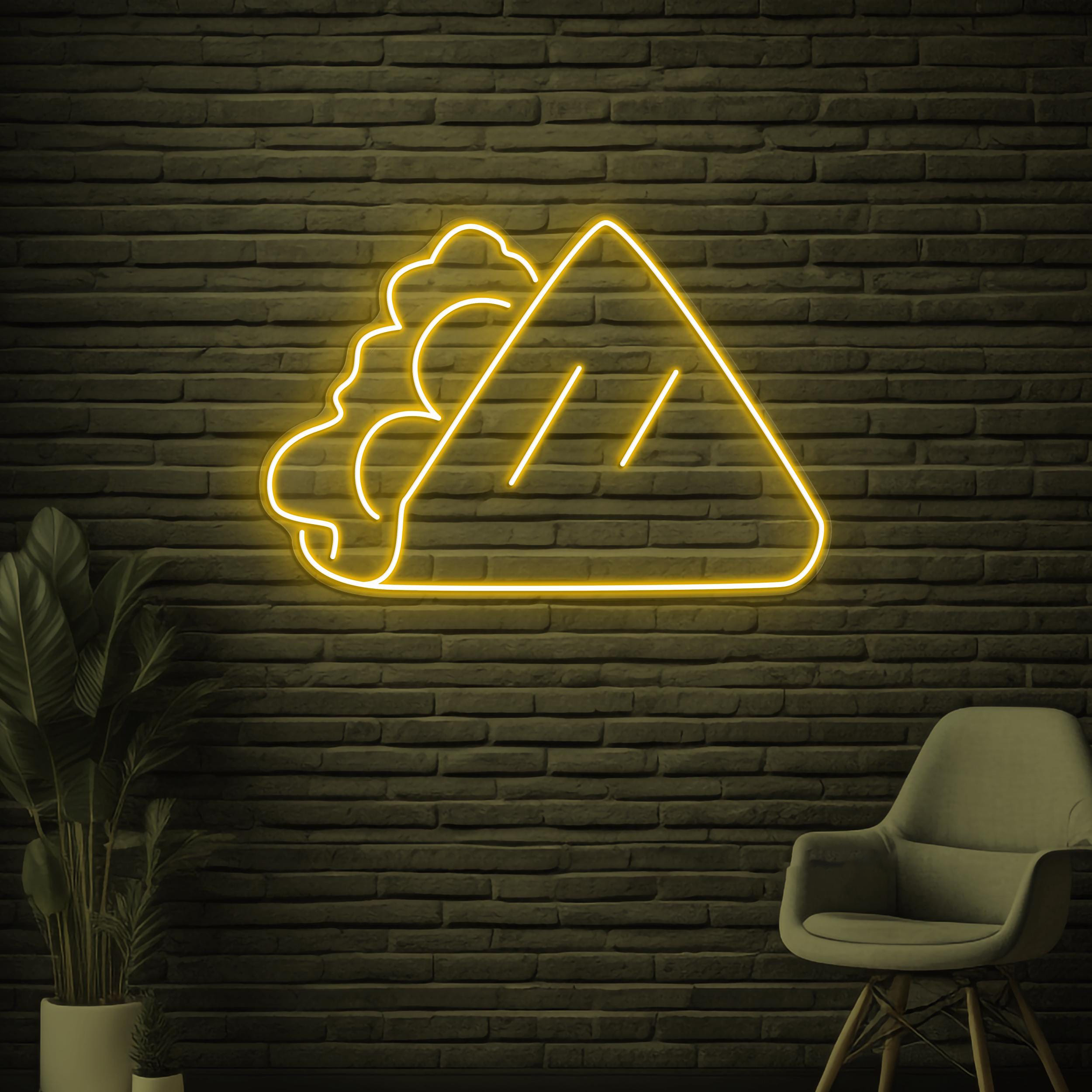 Tacos Sandwich Neon Sign, Tacos Sandwich LED Light, Kitchen Wall Decor, Cafe Neon Wall Art, Mexican Food Neon Art, Sandwich Lover's Sign