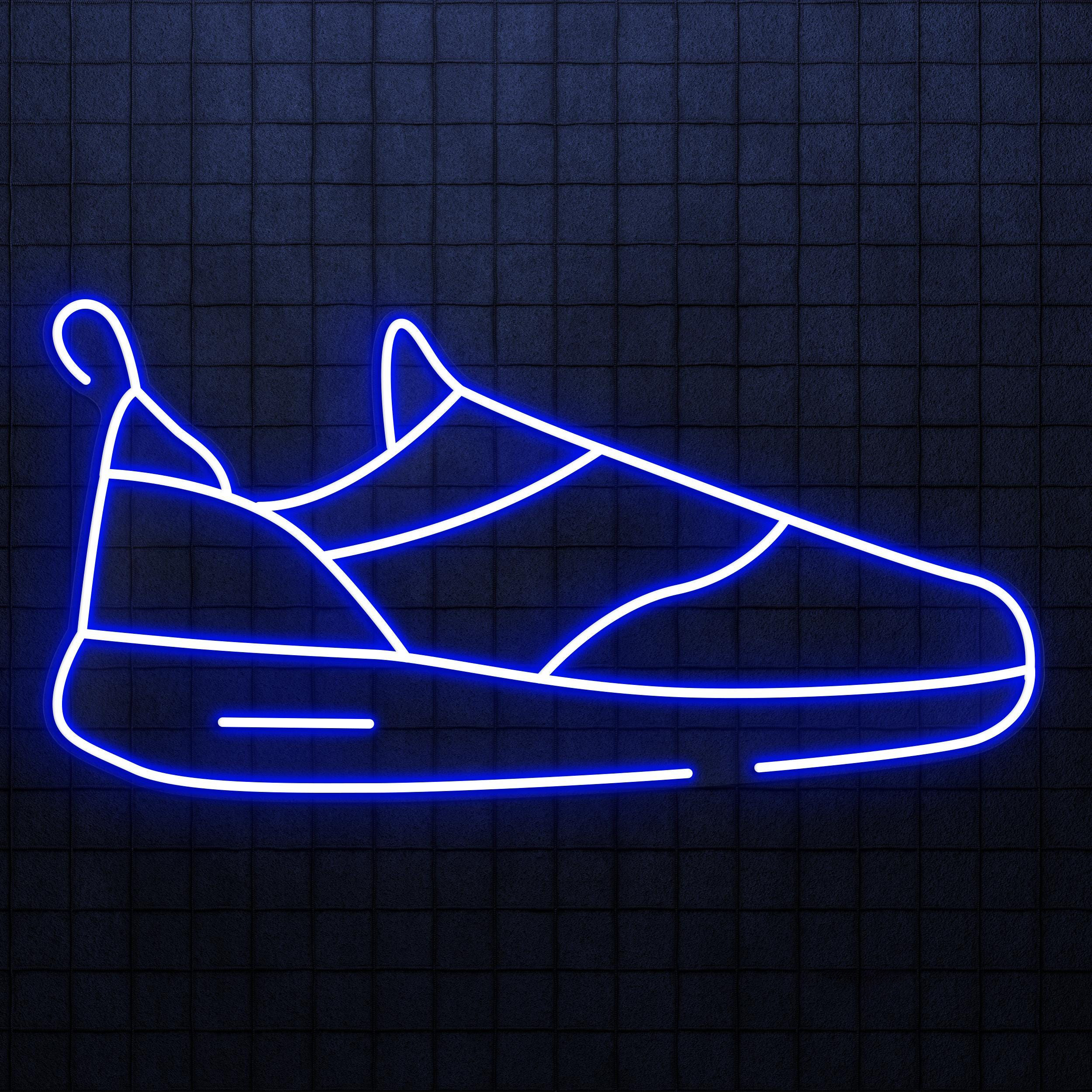 Sneaker Neon Sign, Sneaker LED Light, Gym Wall Decor, Home, Café, Restaurants and Bar Decor, Gym Boot Wall Art, Boot Shop Neon Light,