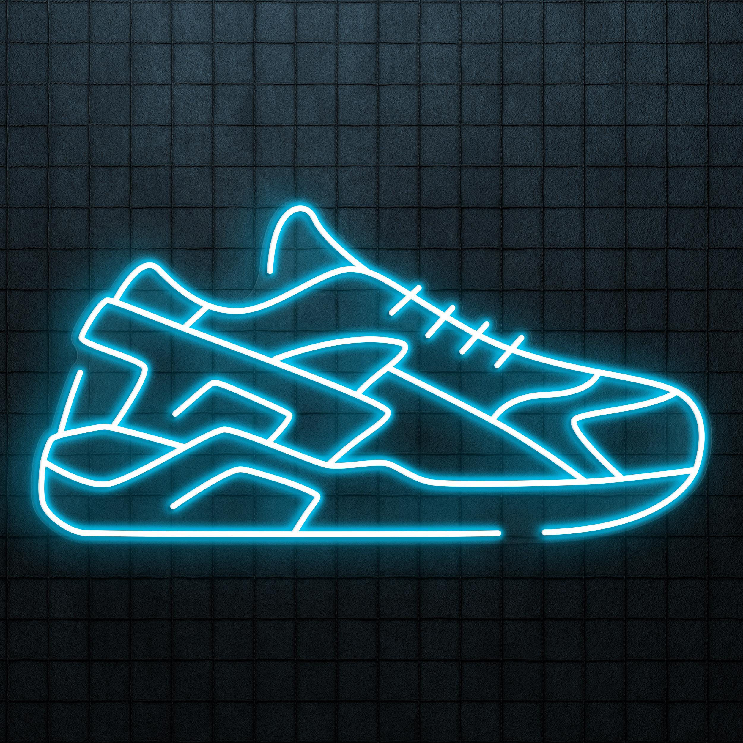 Sneakers Neon Sign, Sneakers LED Light, Running Shoe Wall Decor, Sneakers Shop Wall Art, Sports Shoe Neon Light, Gift For Sneaker Lover
