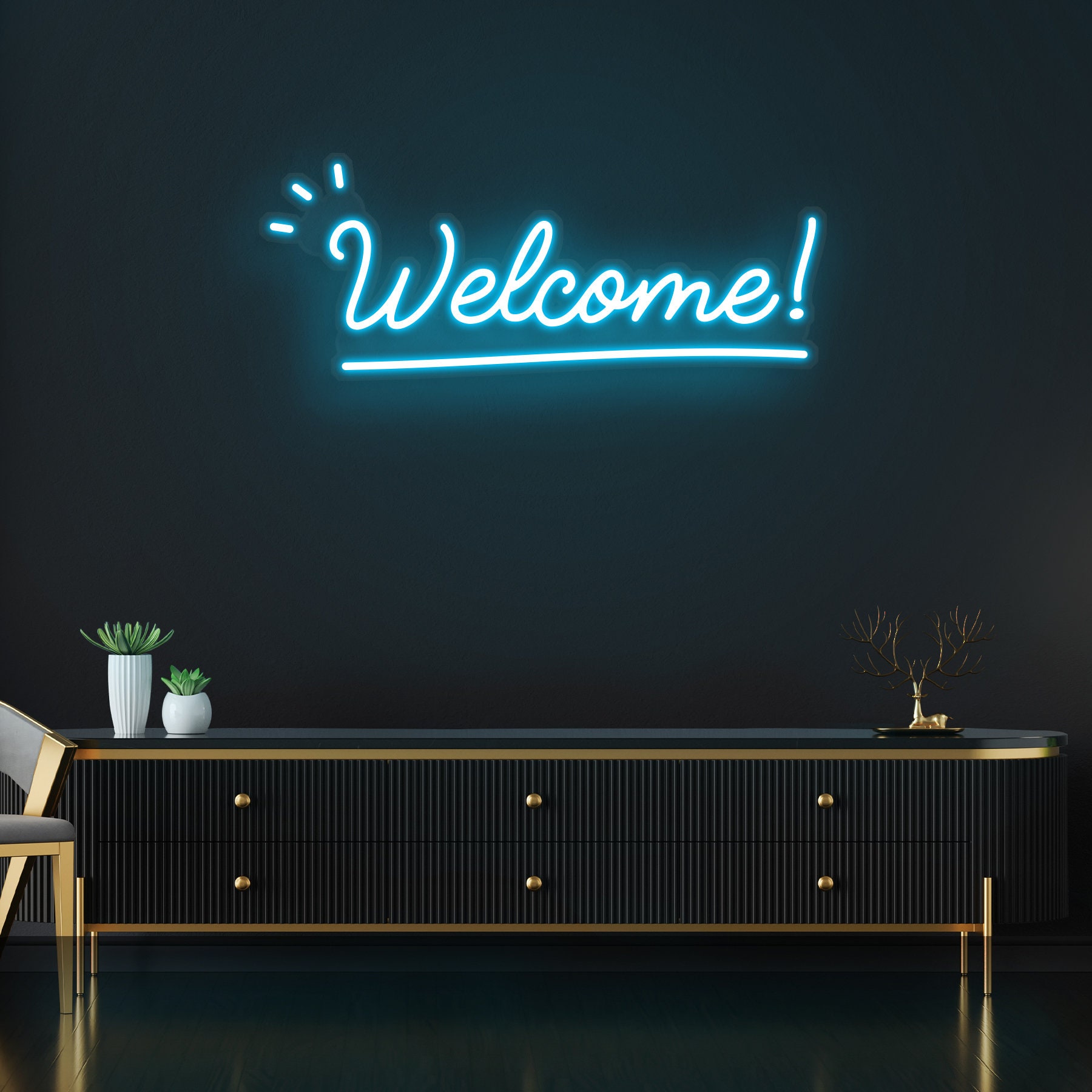 Welcome Neon Sign, LED Wall Decor, Shop Restaurant Room Decoration, Custom LED Neon Sign, Birthday Gift, Neon Sign Wall Decor, Neon Sign