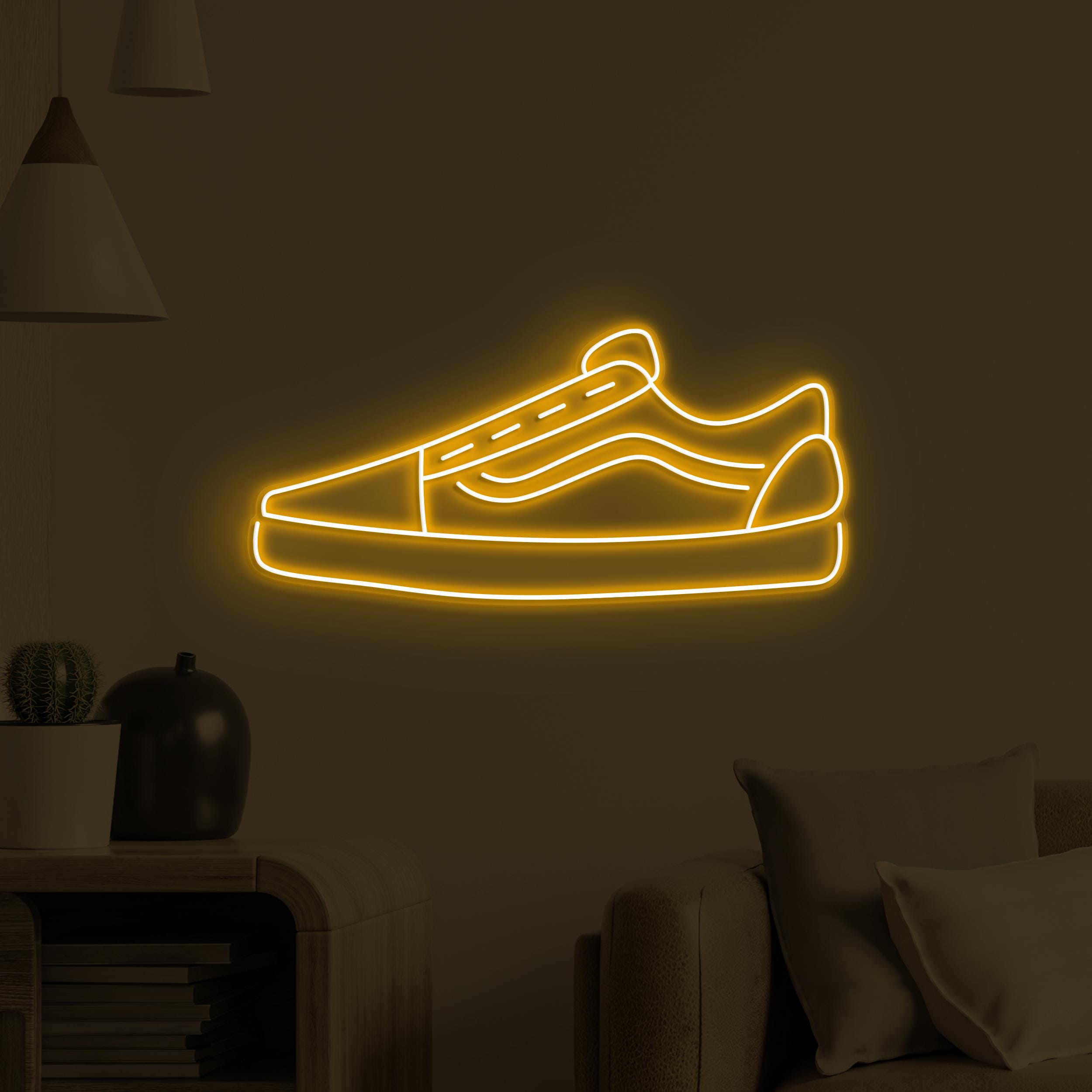 Sneaker Neon Sign, Sneaker LED Light, Home Wall Art, Boot Shop Decor, Skate Shoe Neon Light, Personalized Neon Sign, Led Neon Art, Gift