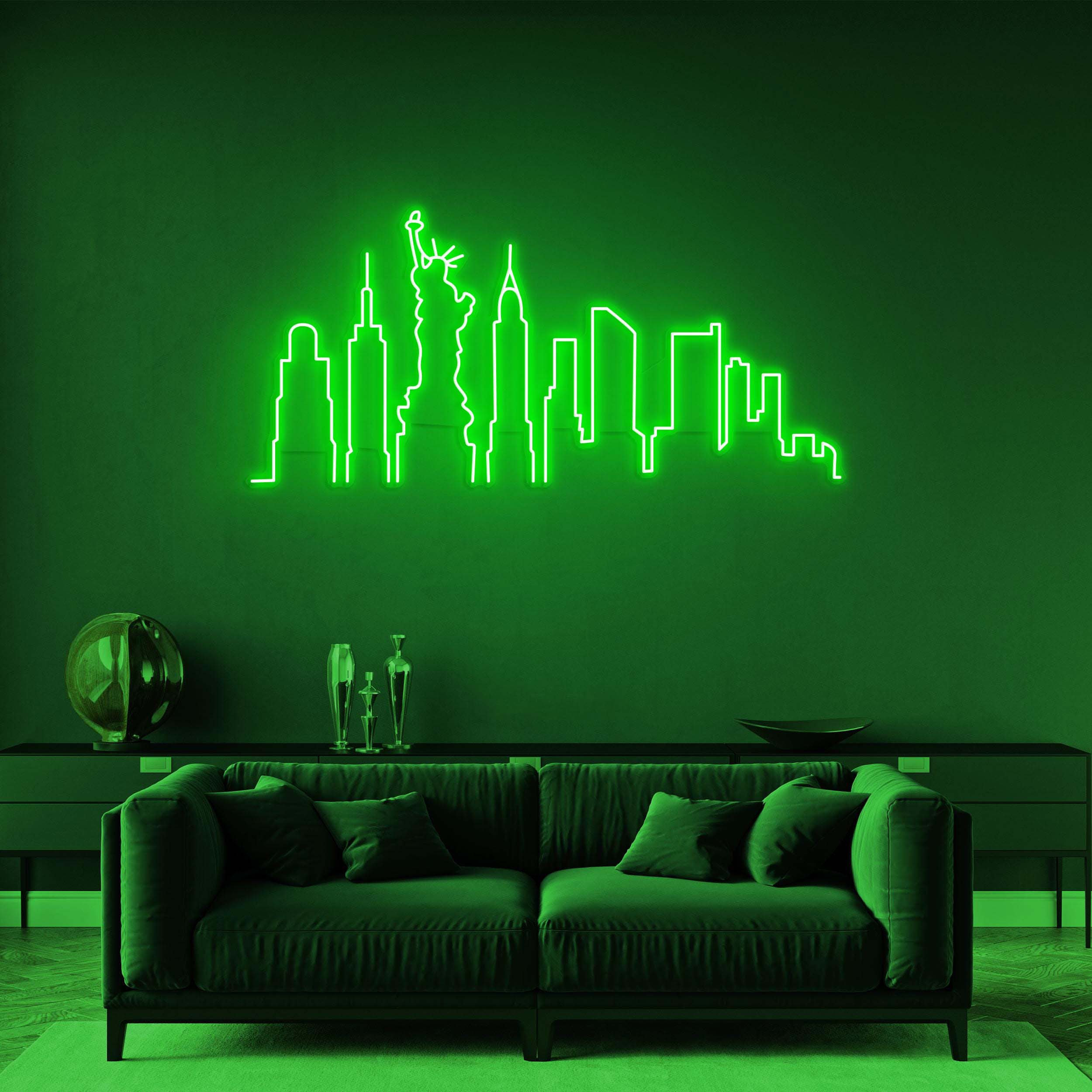 New York City Neon Sign, Skyline LED Light, New York City LED Neon Art, City Led Light, Home Decor, Office Wall Art, Custom City Skyline