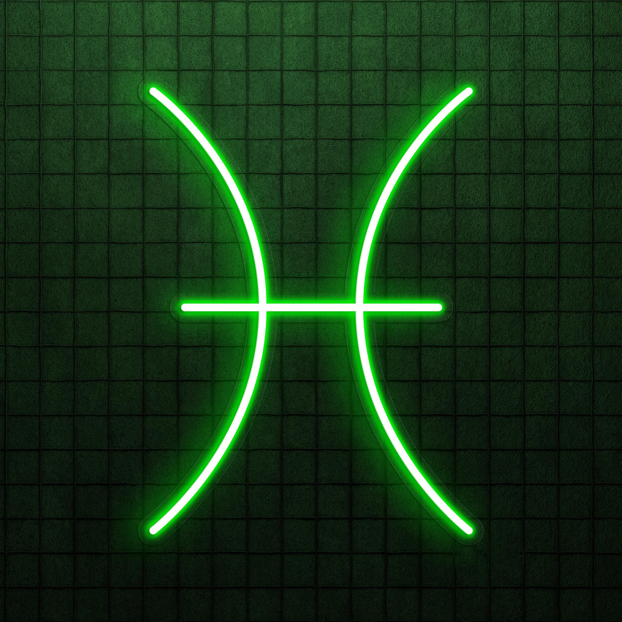 Pisces Neon Sign, Pisces LED Light, Home Wall Decor, Zodiac Symbol Wall Art, Horoscope LED Sign, Astrology Neon Gifts, Office Wall Decor