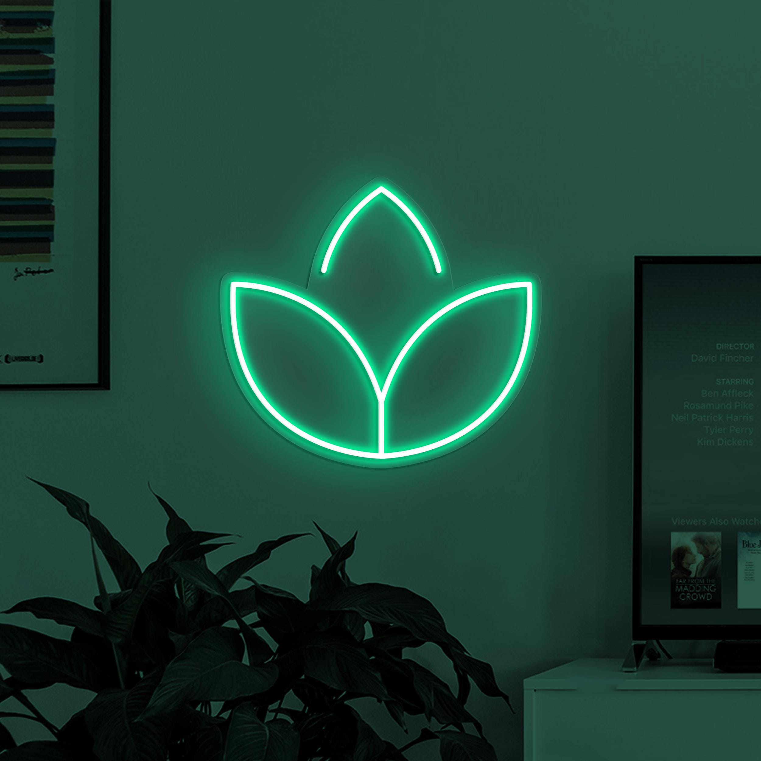 Tulip Neon Sign, Tulip LED Light, Tulip Flower Wall Art, Neon Art Decor for Home, Party and Birthday, Gift for Couple, Wedding Neon Light