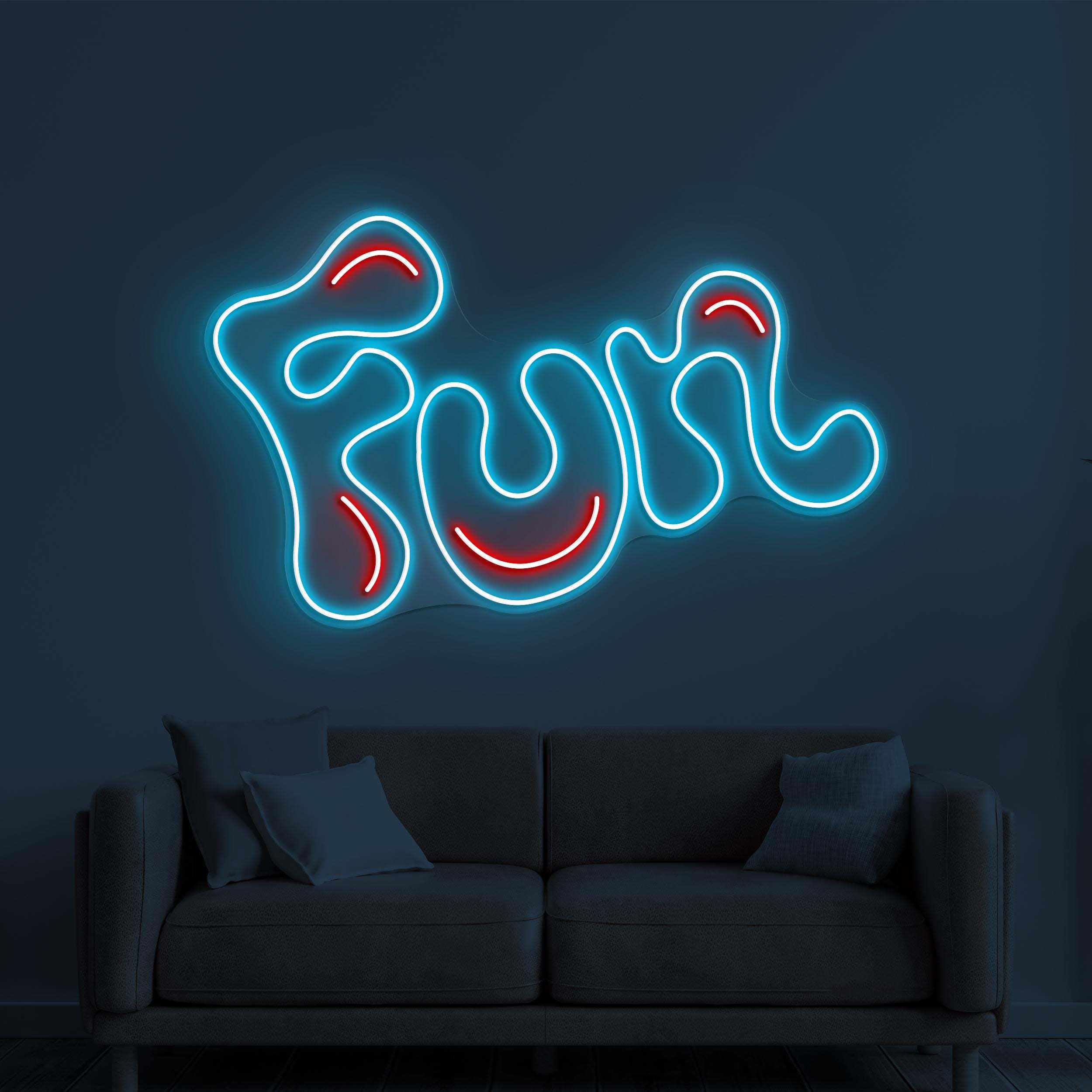 Fun Neon Sign, Fun LED Light, Party Wall Decor, Wedding Party Wall Art, Home, Room, Birthday & Party Decor, Personalized Fun Neon Sign, Gift