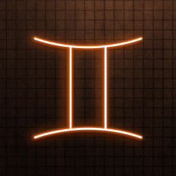 Gemini Neon Sign, Gemini Led Neon Light, Gemini Zodiac Wall Decor, Decor for Studio, Cafe, & Bar, Home Wall Art, Elements of the Zodiac Sign