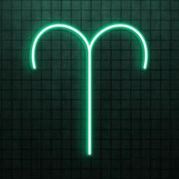 Aries Neon Sign, Aries LED Light, Aries Symbol Wall Decor, Custom Neon Sign, Home Wall Art, Horoscope Sign for Bar & Studio Wall Decor, Gift