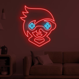 Gamer Boy Neon Sign, Gamer Boy LED Light, Gamer LED Neon Art, Kids Room Wall Decor, Game Room Neon Light, Gaming Zone Wall Art, Boy Room Art