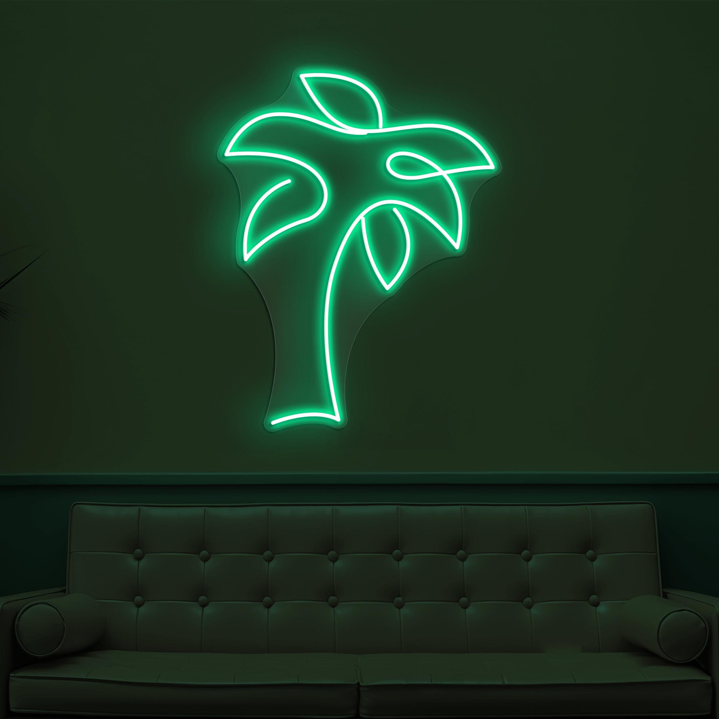 Palm Tree Neon Sign, Palm Tree LED Light, Beach Wall Decor, Summer Beach Wall Art, Island Neon Light, Beach Home Neon Sign, Bar & Cafe Decor