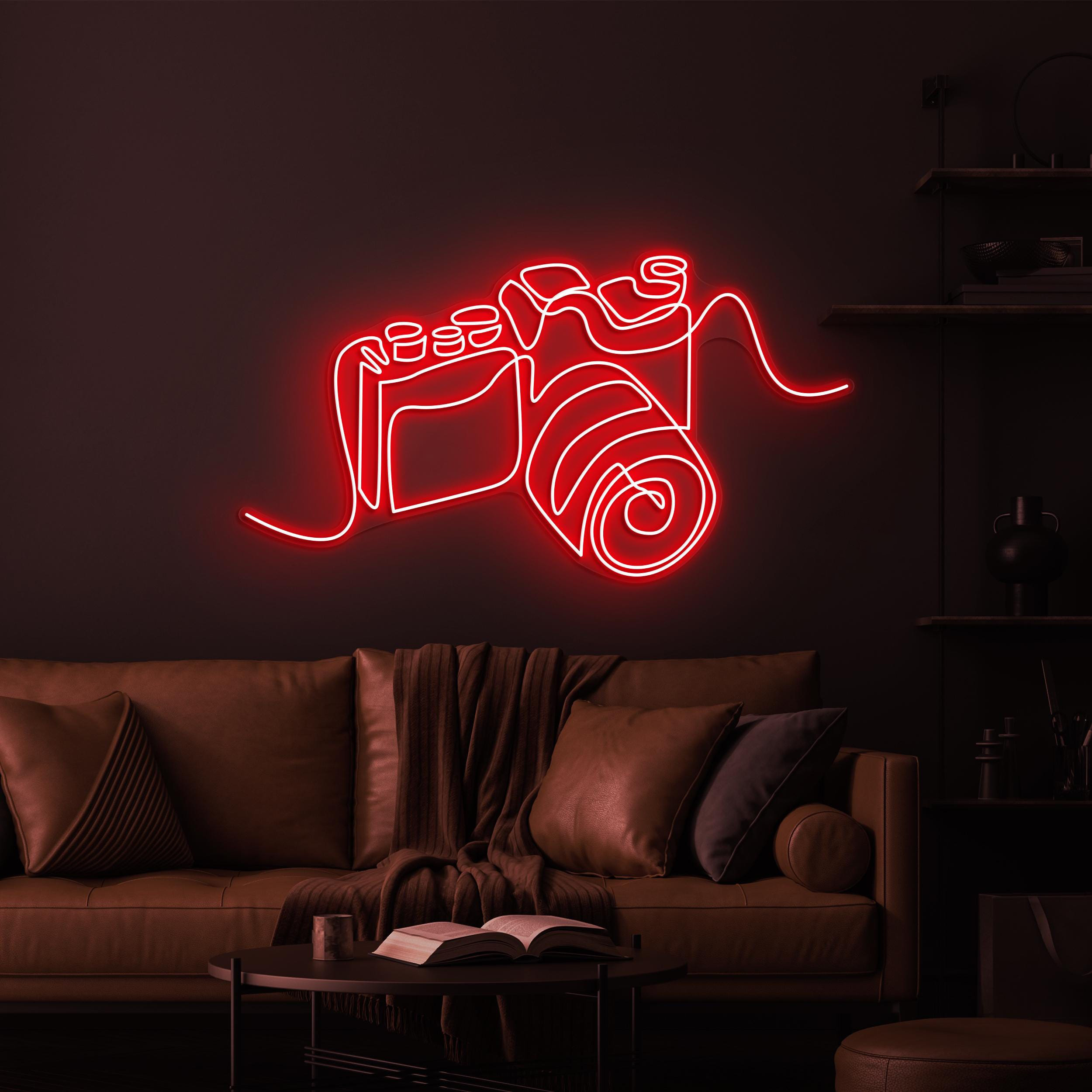 Camera Neon Sign, Camera LED Light, Photography LED Neon Art, Home Wall Decor, Shutterbug Wall Decor, Capture Neon Sign, Photography Shop