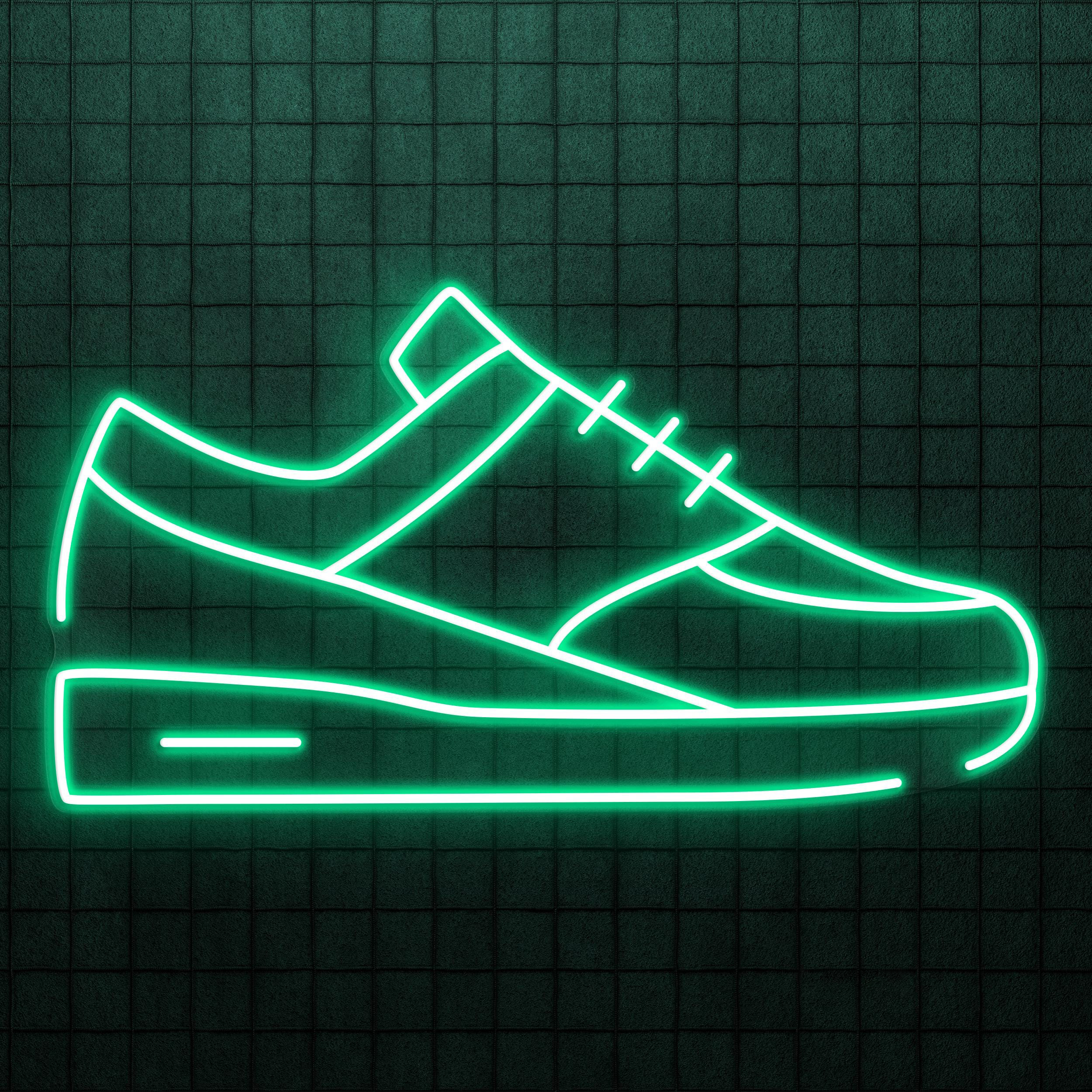 Sports Shoes Neon Sign, Sports Shoes LED Light, Sports Joger Shoe Wall Decor, Sneaker Wall Art, Boot Shop Neon Light, Cafe and Bar Decor