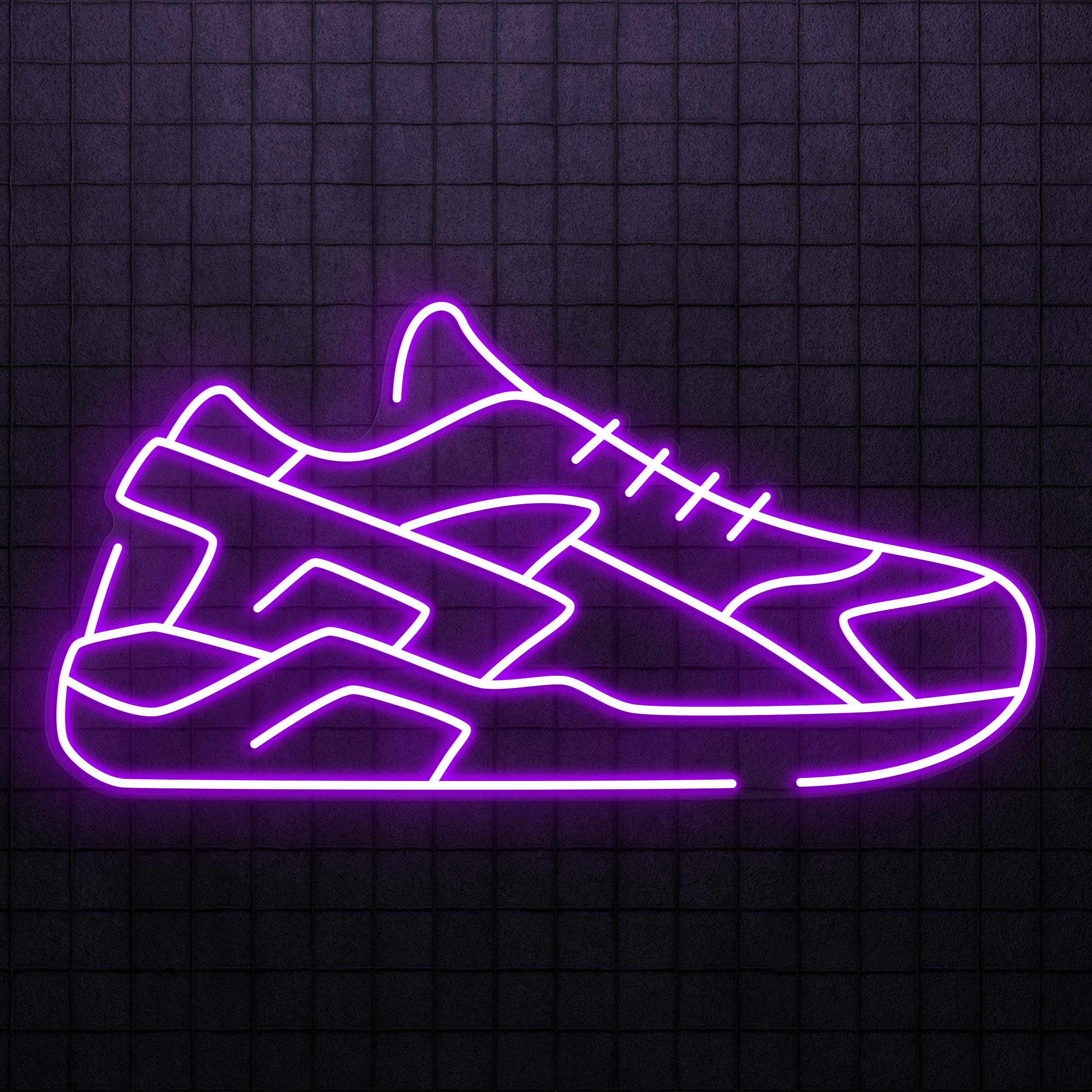 Sneakers Neon Sign, Sneakers LED Light, Running Shoe Wall Decor, Sneakers Shop Wall Art, Sports Shoe Neon Light, Gift For Sneaker Lover