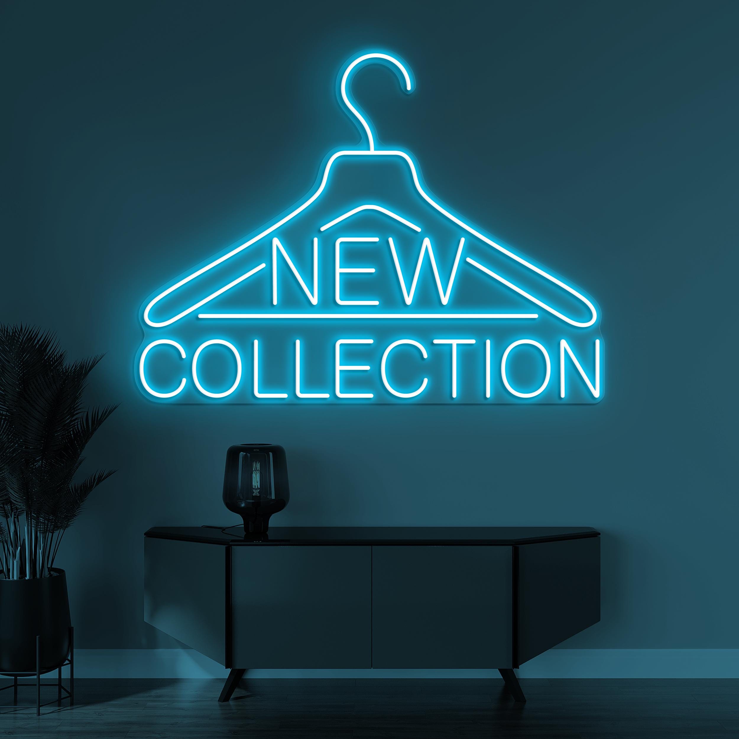 New Collection Neon Sign, New Collection LED Light, Fashion Wall Decor, Hanger Neon Art, New Arrivals Led Sign, Boutique Neon Wall Decor