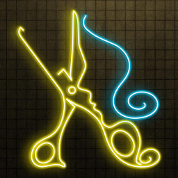 Scissor Neon Sign, Scissor LED Light, Face Shear Wall Decor, Stylist Scissor Wall Art, Barber Shop Neon Light, Barber Business Neon Decor