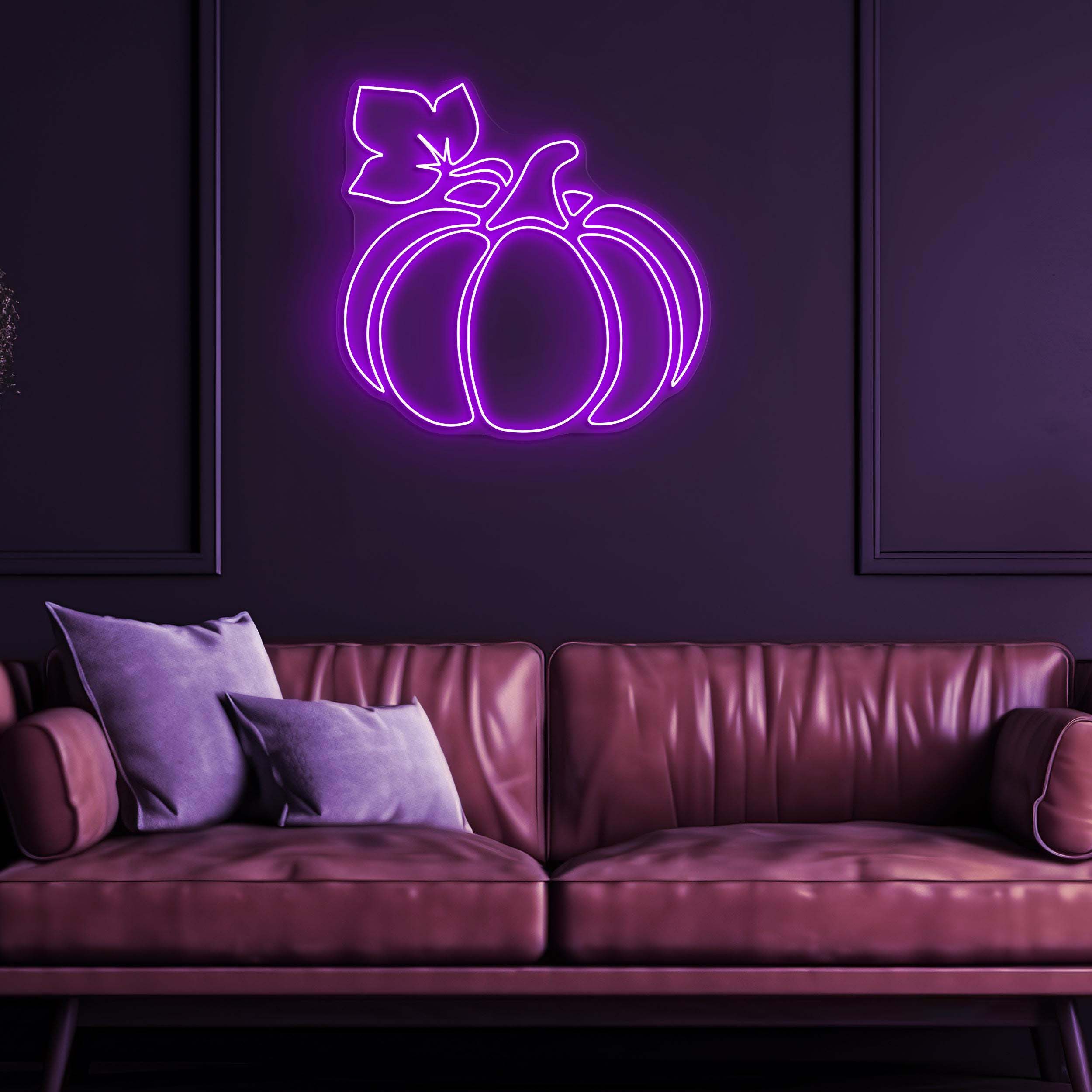 Pumpkin Neon Sign, Pumpkin LED Light, Pumpkin Fruit Wall Decor, Fruit Shop Wall Art, Custom Sign, Kitchen Neon Light, Gift for Pumpkin lover