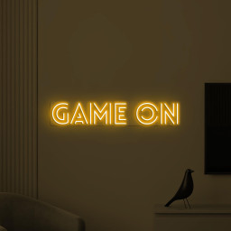 Game On Neon Sign, Game On LED Light, Gaming Zone Wall Decor, Video Game Neon Light, Custom Sign, Gift For Game Lover, Game Room Wall Art