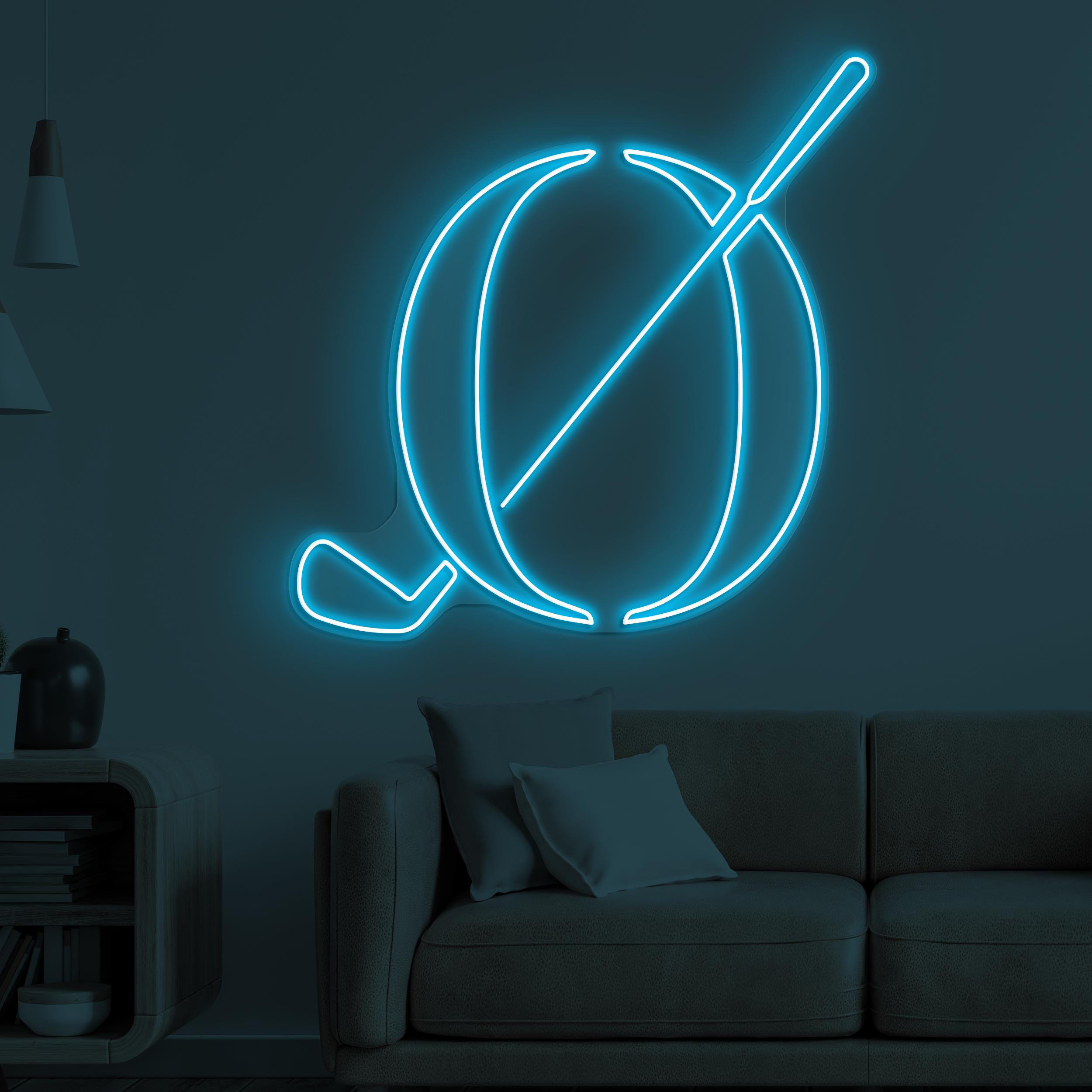 Golf Neon Sign, Golf LED Light, Golf Symbol Wall Art, Sports Shop Wall Decor, Cafe and Bar Wall Art, Party Neon Light, Golf Club Led Sign