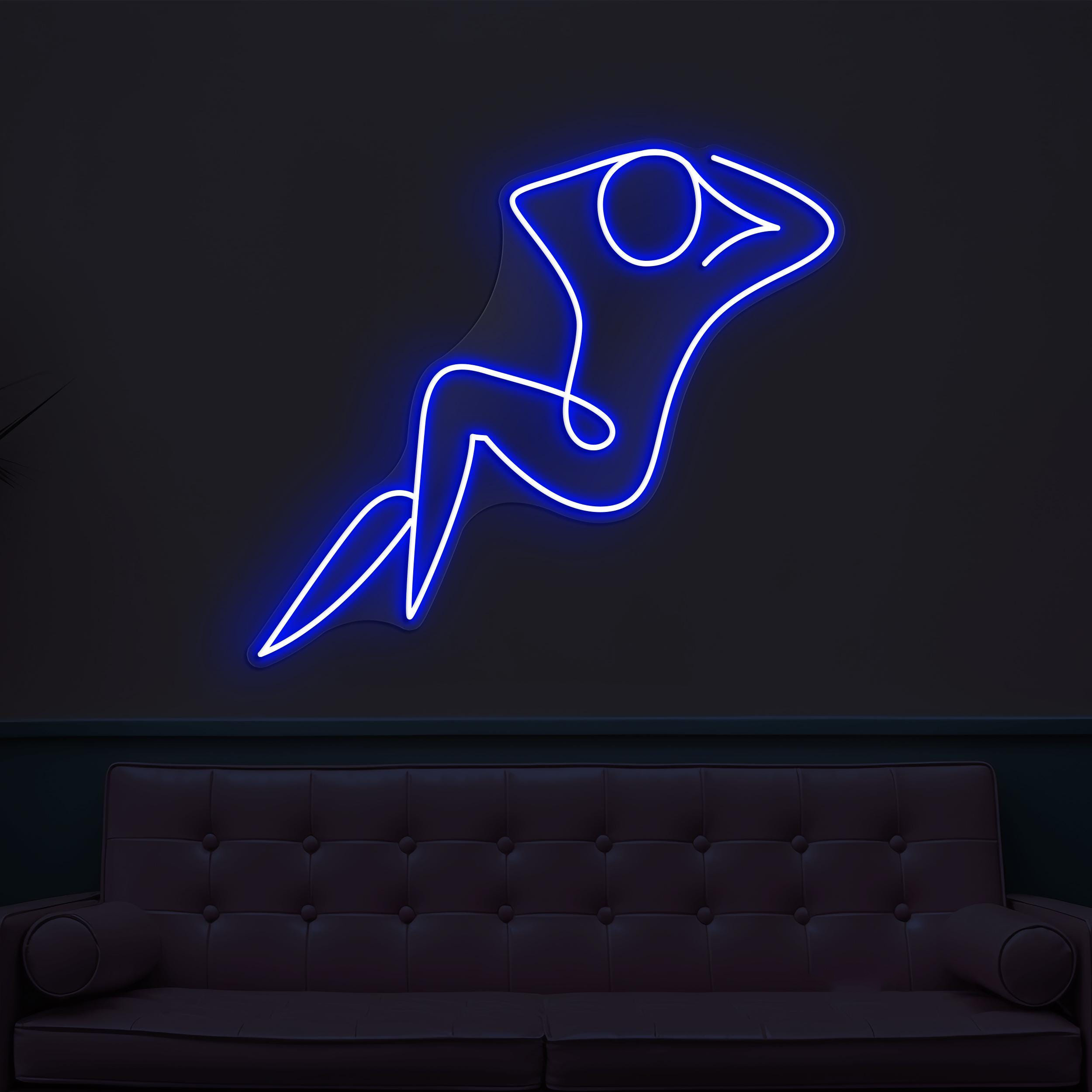 Boy Neon Sign, Relax LED Light, Relax Boy Wall Art, Home Wall Decor, Chill Mode Neon Light, Bedroom & Party Decor, Aesthetic Relax Led Art