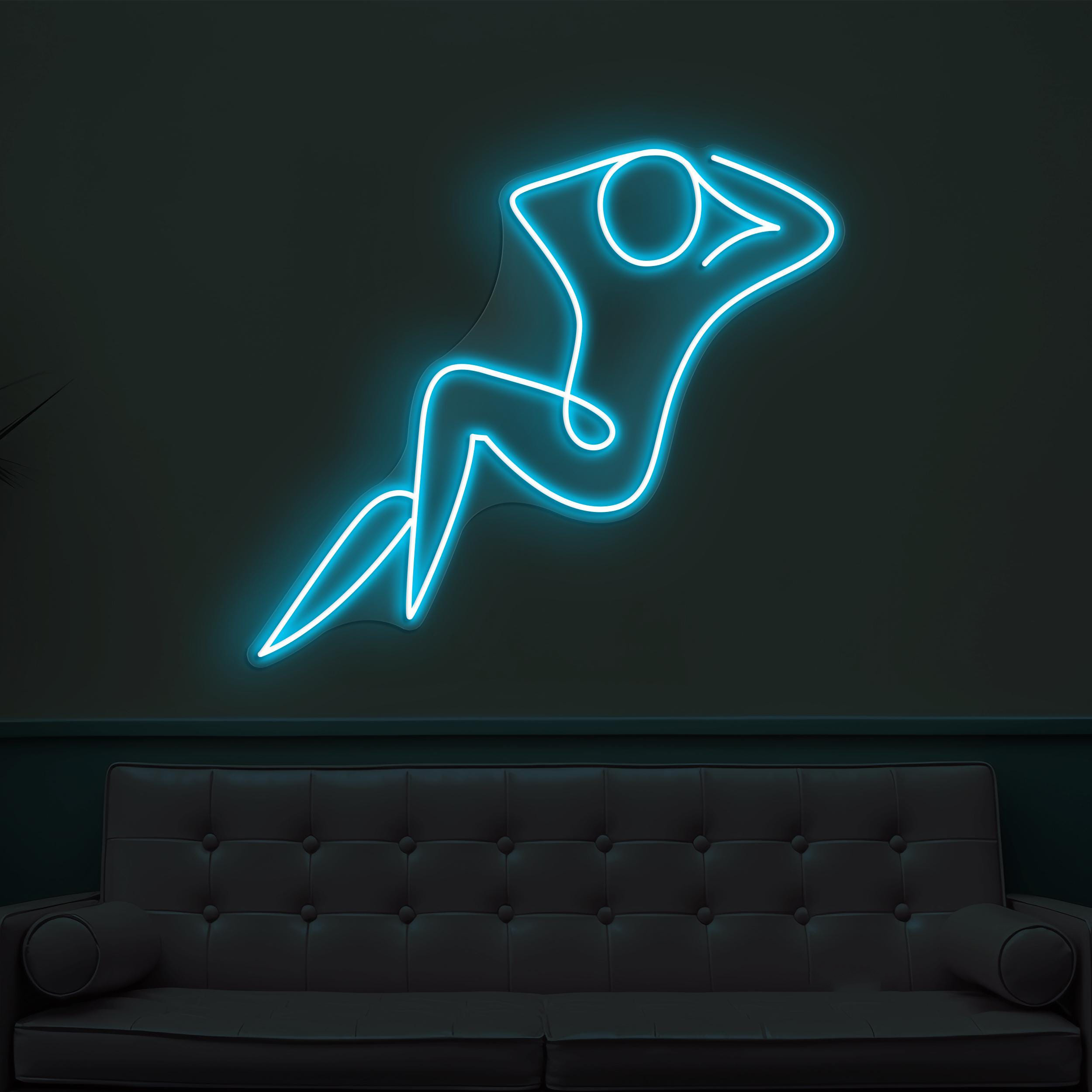 Boy Neon Sign, Relax LED Light, Relax Boy Wall Art, Home Wall Decor, Chill Mode Neon Light, Bedroom & Party Decor, Aesthetic Relax Led Art