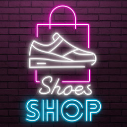 Shoes Shop Neon Sign, Shoes Shop LED Light, Business Logo Wall Decor, Shoe Store Neon Light, Custom Neon Sign, Sneakers Shop Neon Decor