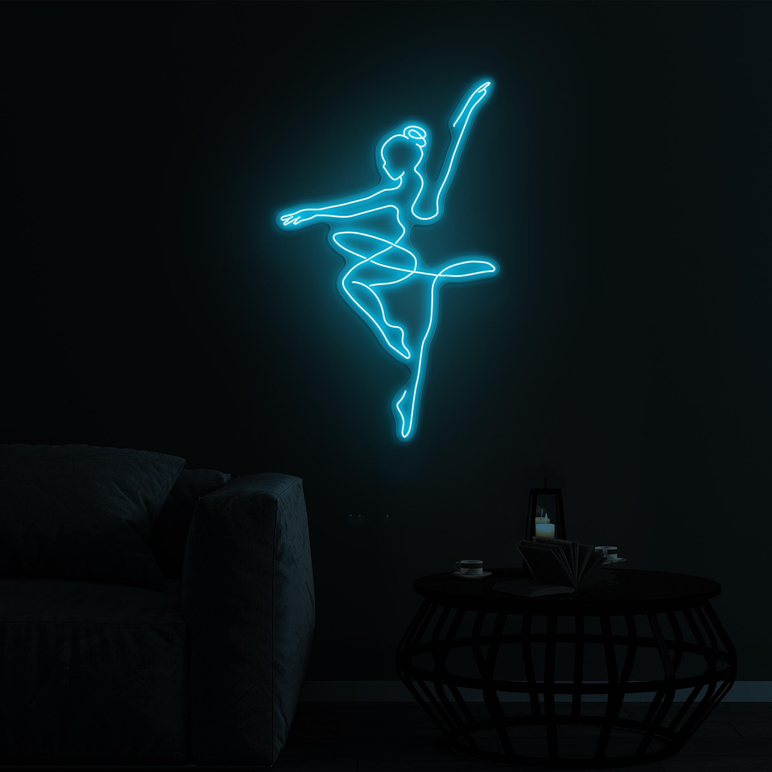 Girl Dance Neon Sign, Ballet Dance Girl Light, Girl Dance LED Art, Dance Studio Decor, Dancer Neon Sign, Home Wall Decor, Dance Lover Sign