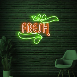 Fresh Neon Sign, Fresh LED Light, Fresh Logo Wall Decor, Shops Neon Art, Personalized Fresh Sign, Drink Corner Neon Sign, Led Wall Art Sign