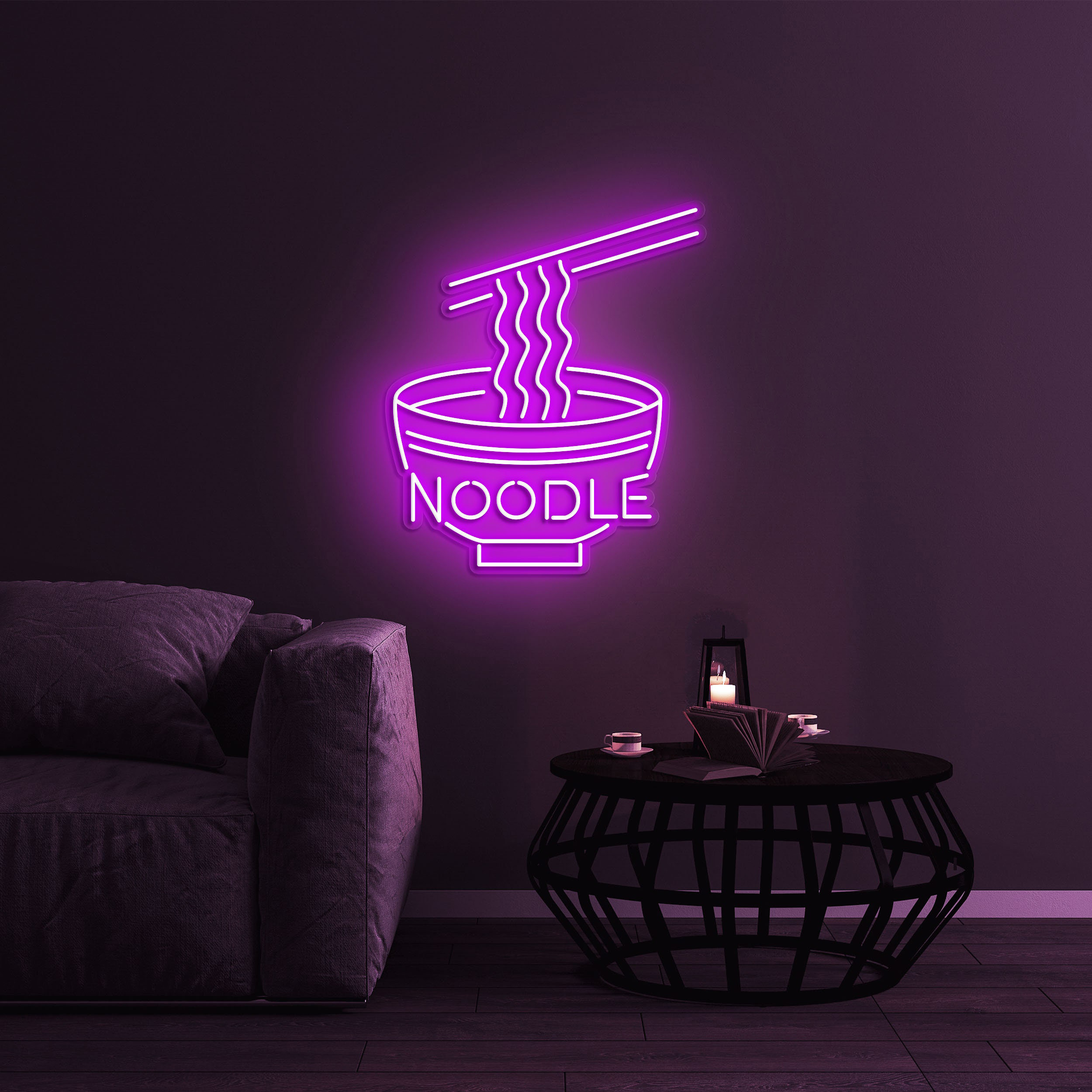 Noodle Bowl Neon Sign, Ramen Bowl Light, Japanese Ramen Neon Sign, Food Ramen Shop Welcome Sign, Asian Decor for Home Kitchen or Restaurant